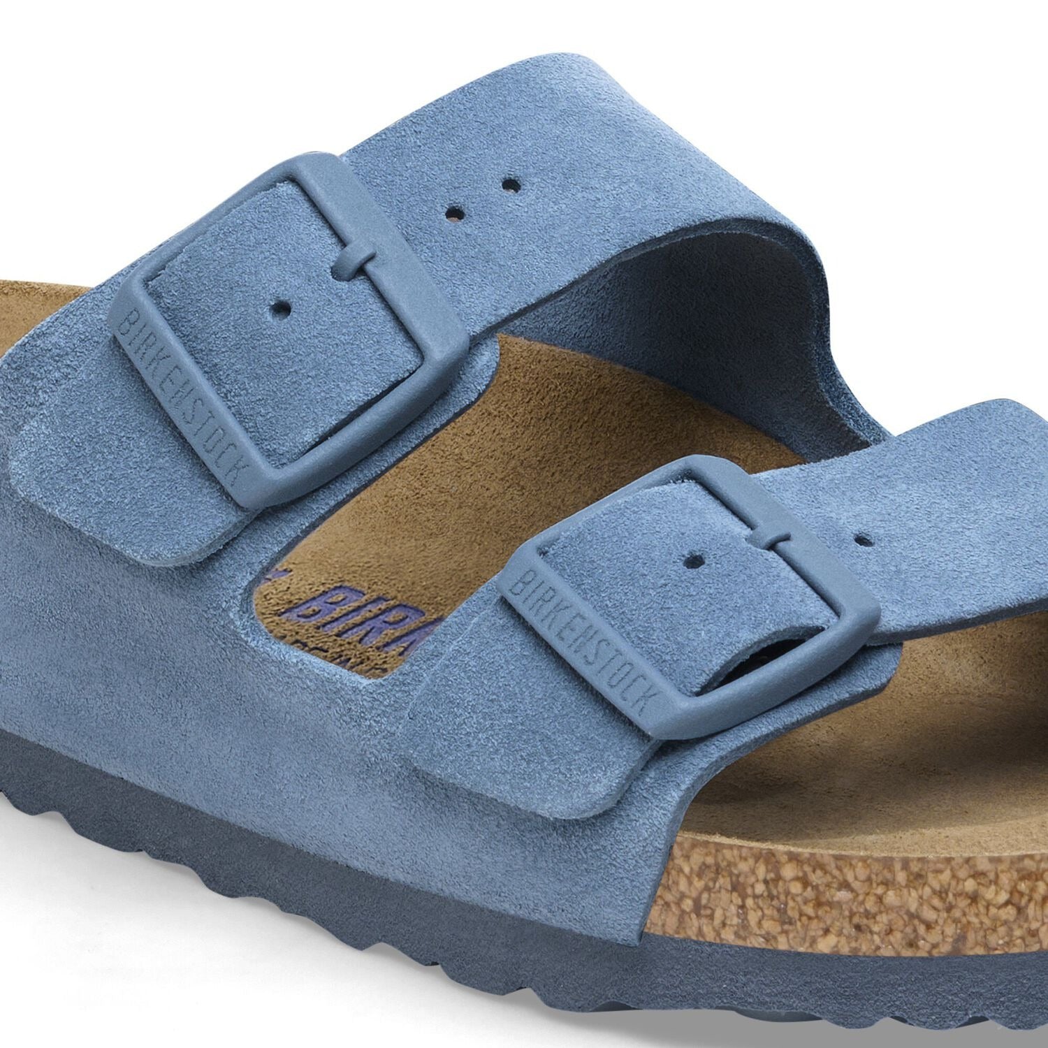 Birkenstock Arizona Suede Leather - Elemental Blue