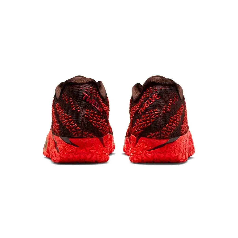 Nike Ja 3 Lunar New Year Light Chocolate and Bright Crimson