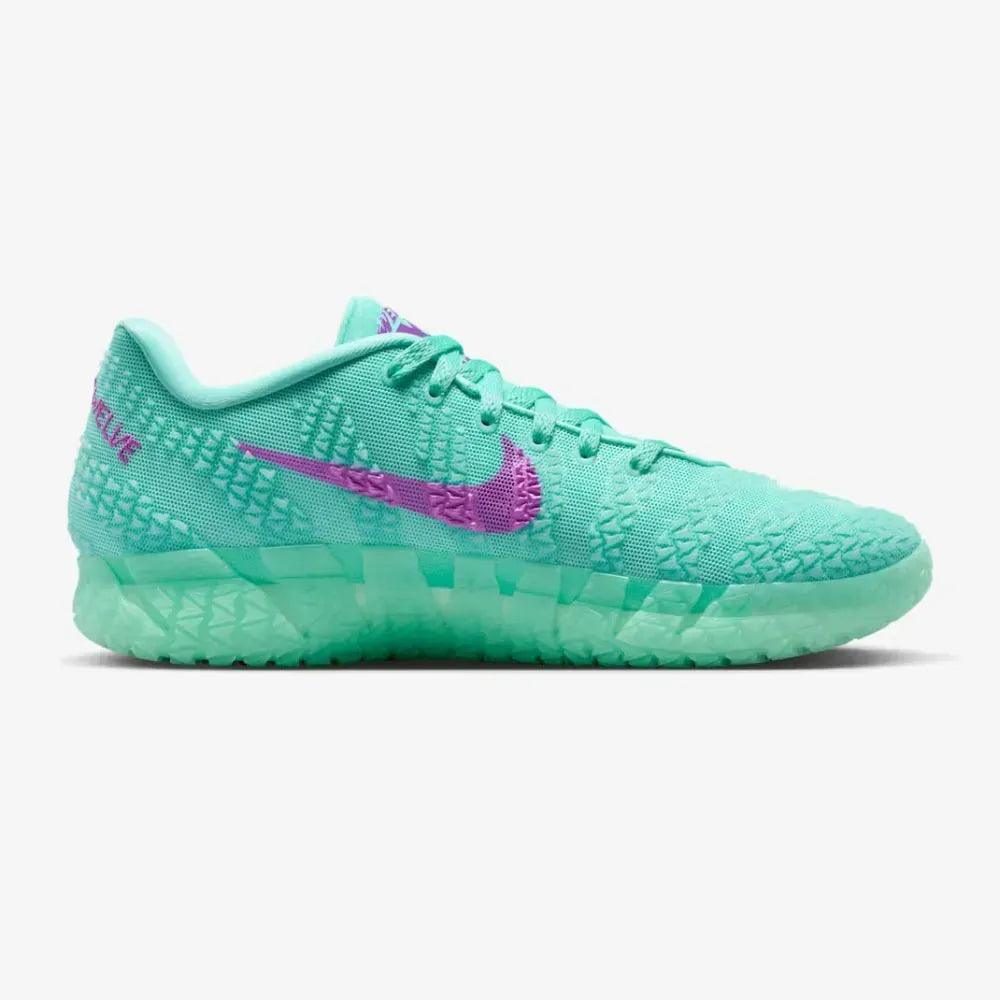 Nike Ja 3 12 Time Bleached Turquoise Vivid Purple Safety Orange