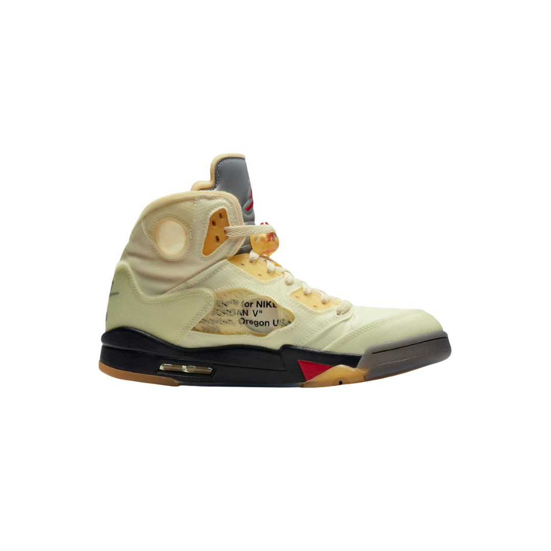 Off-White x Air Jordan 5 "Sail"
