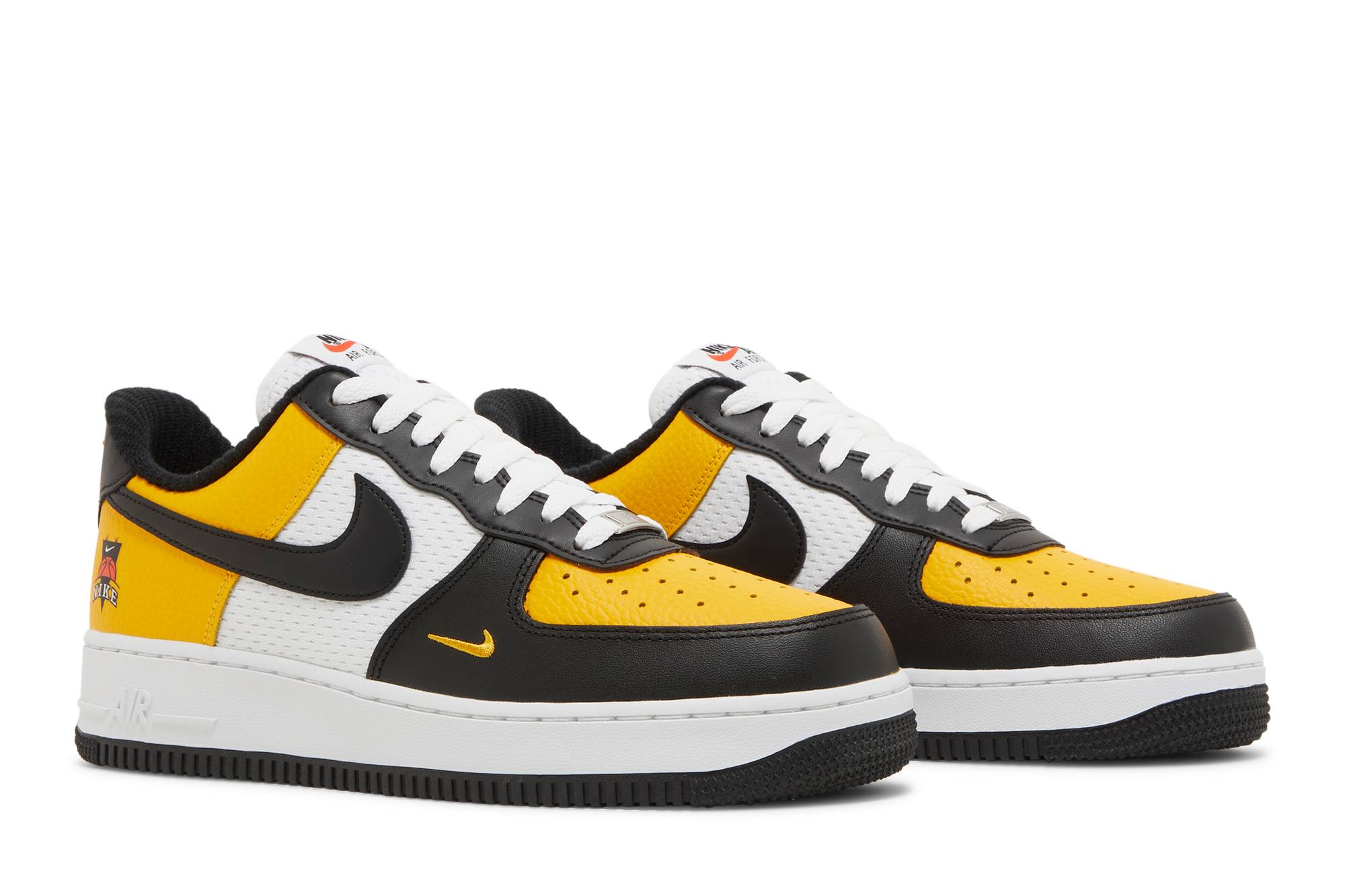 Nike Air Force 1 Low '07 LV8 "Black Gold Jersey Mesh"