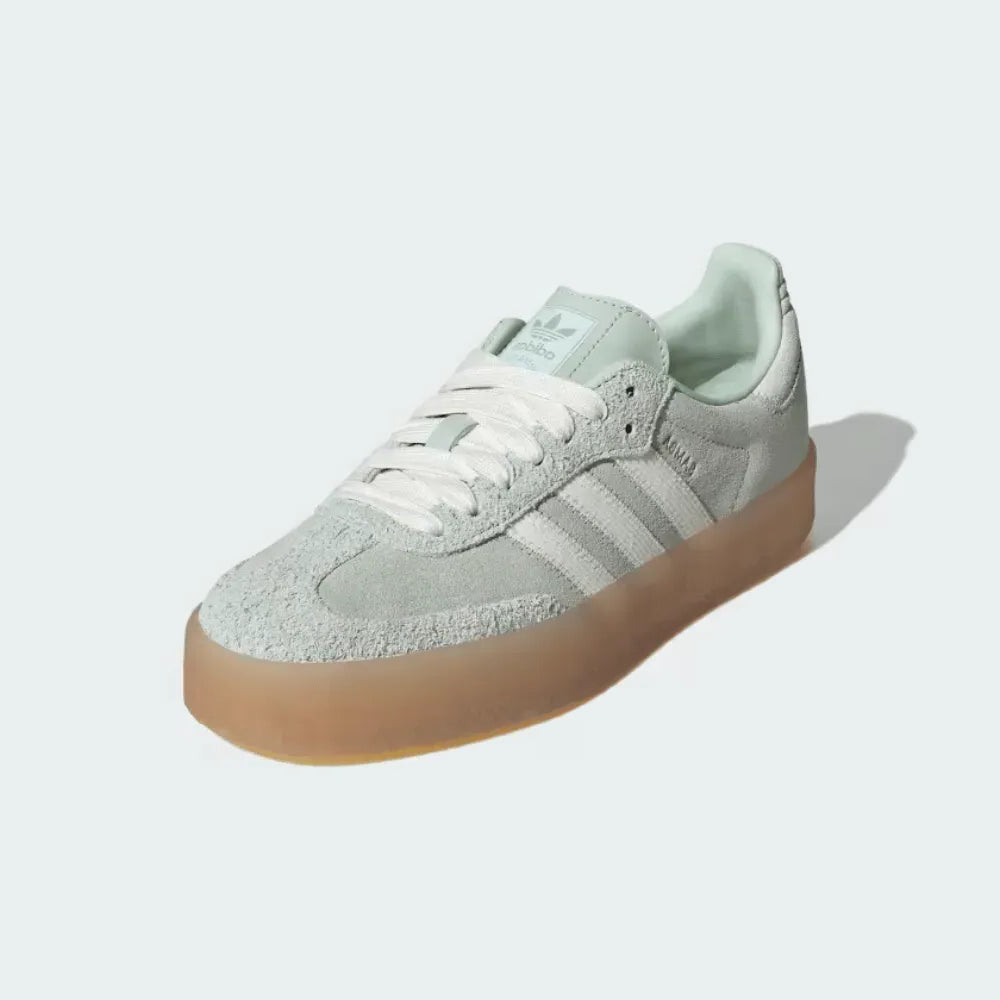 Adidas Sambae Linen "Green Off White"