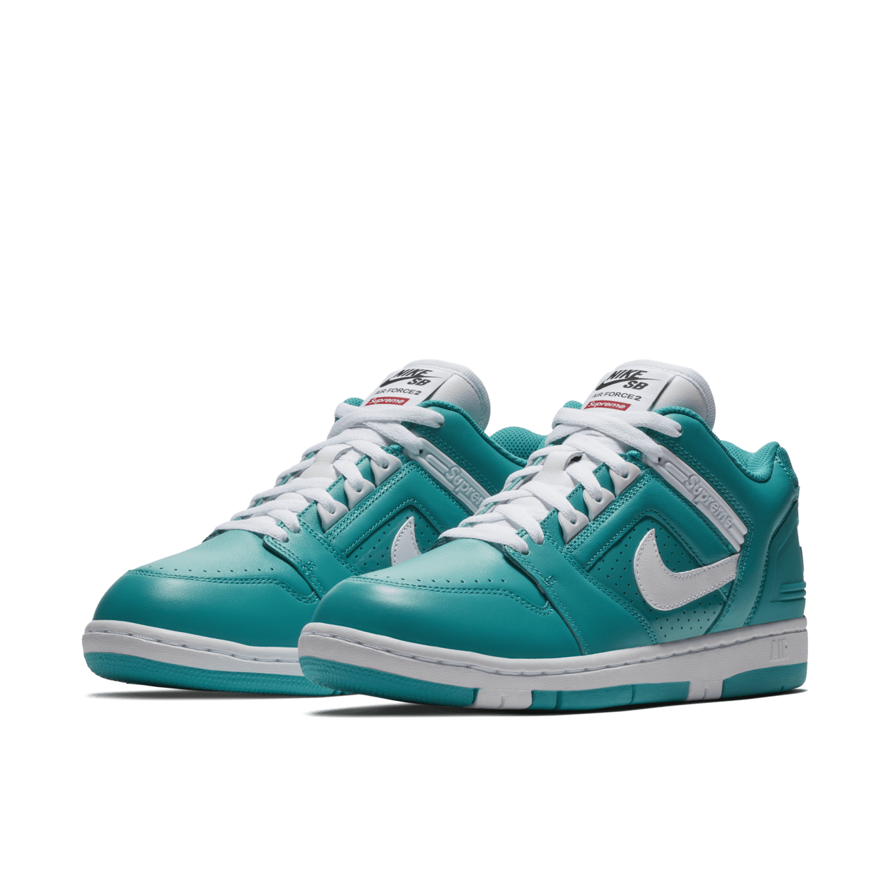 Nike SB Air Force 2 Low x Supreme "New Emerald"