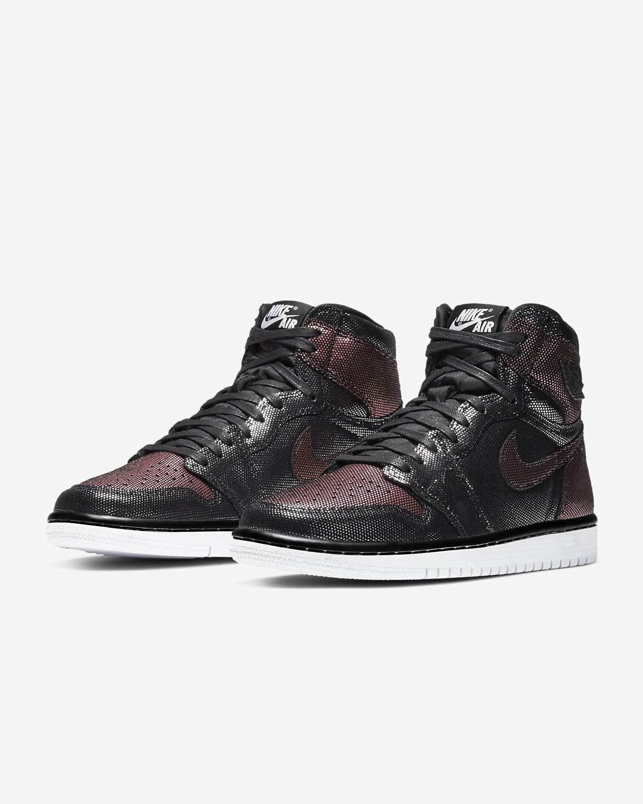 Nike Air Jordan 1 Retro High Fearless Metallic "Rose Gold"