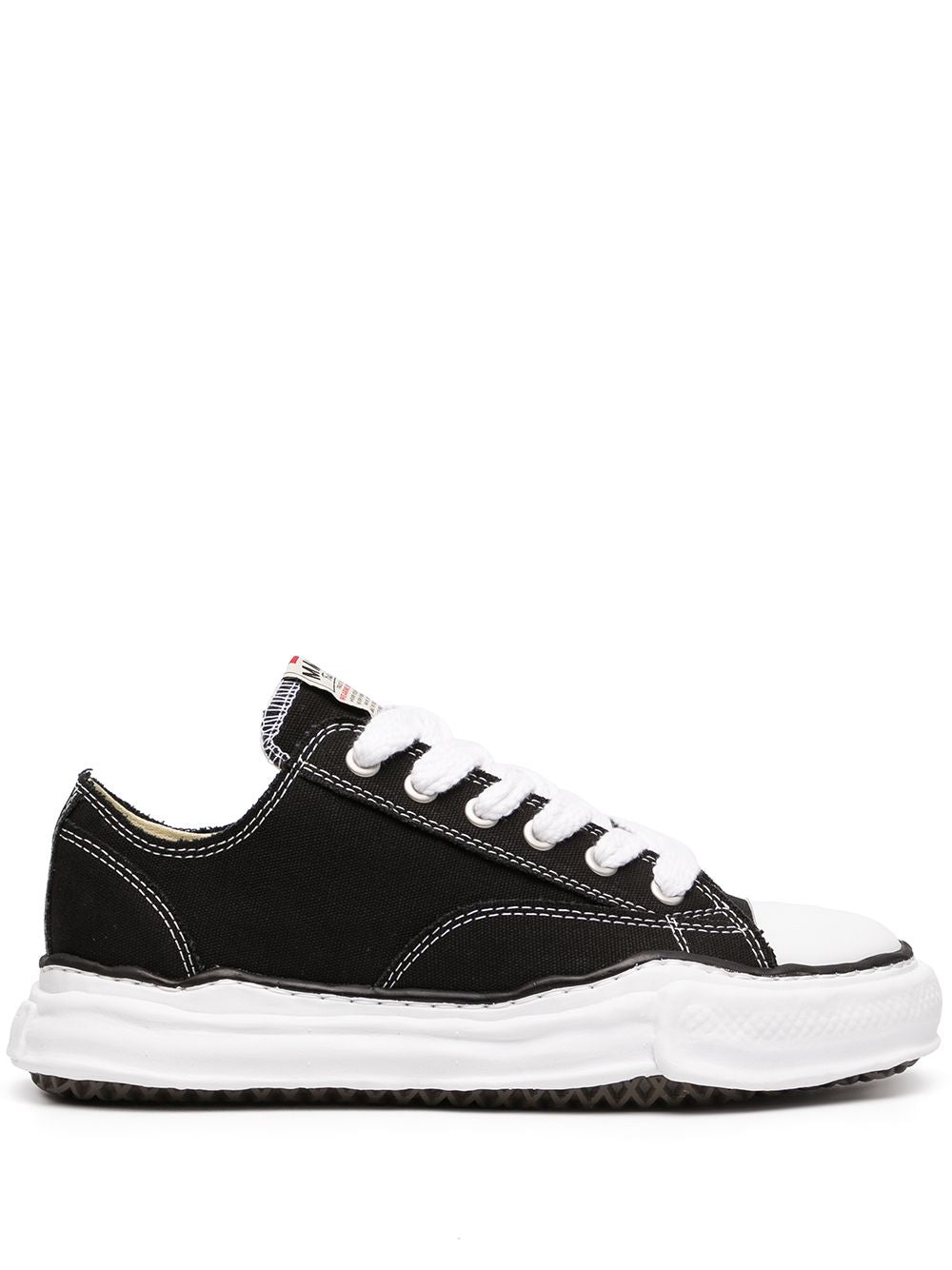 Maison Mihara Yasuhiro Peterson 23 OG Sole Canvas Low "Black White"