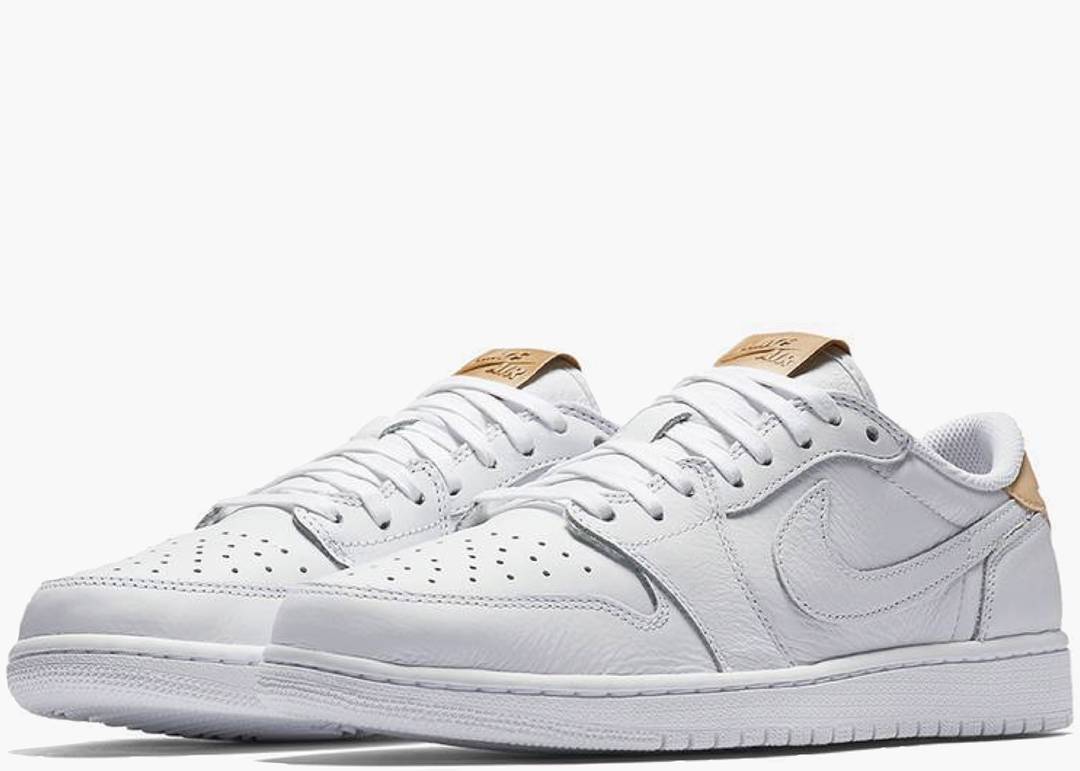 Nike Air Jordan 1 Retro Low OG "White Vachetta"