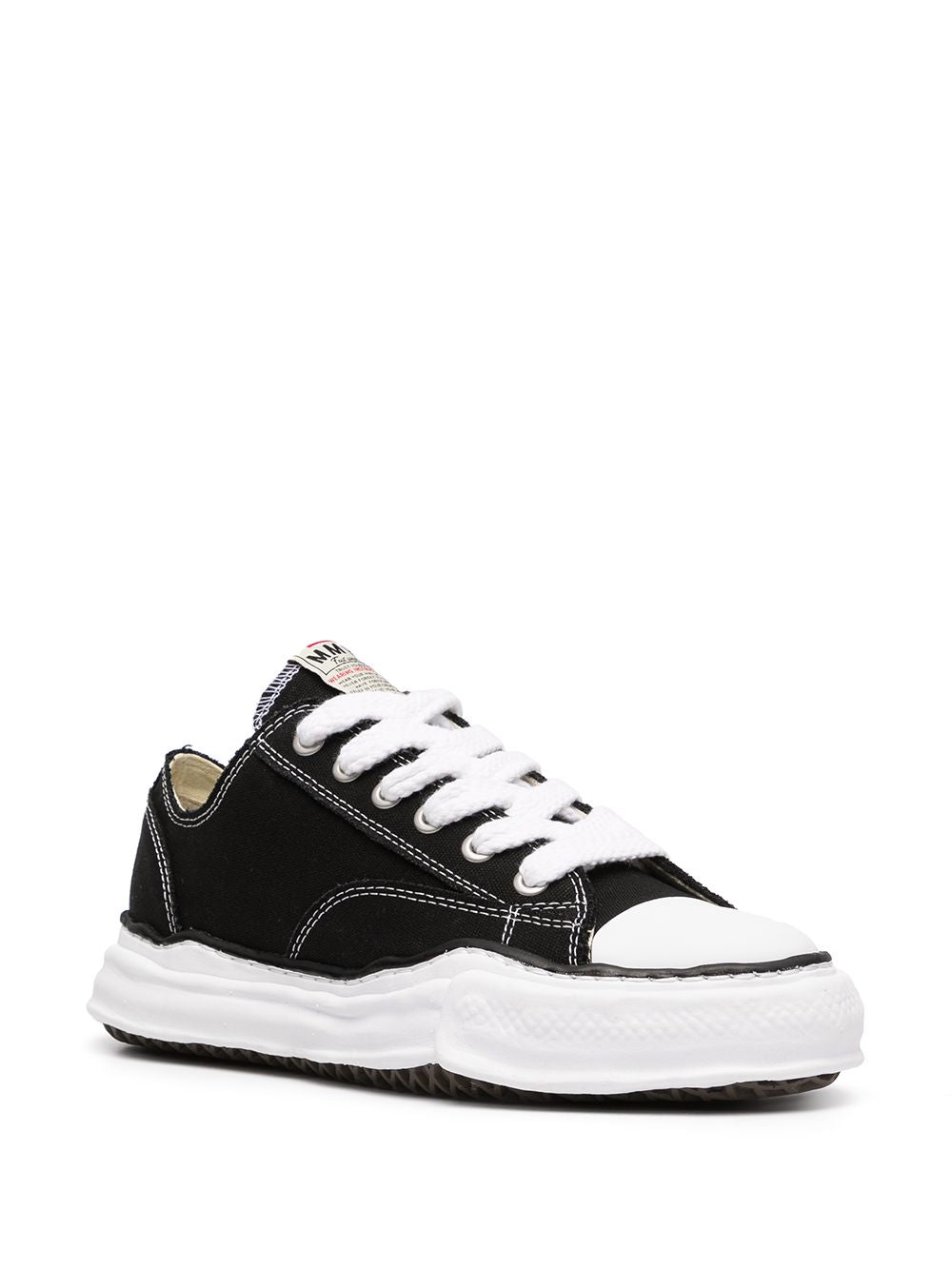 Maison Mihara Yasuhiro Peterson 23 OG Sole Canvas Low "Black White"