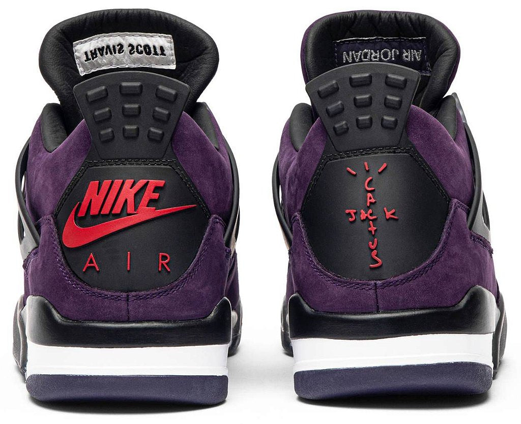 Nike Air Jordan 4 x Cactus Jack "Purple" foto 3