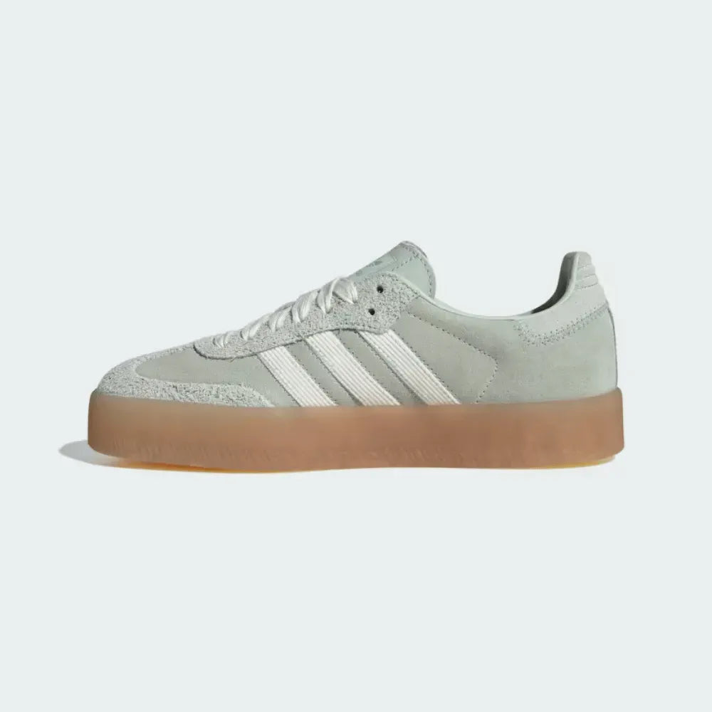 Adidas Sambae Linen "Green Off White"