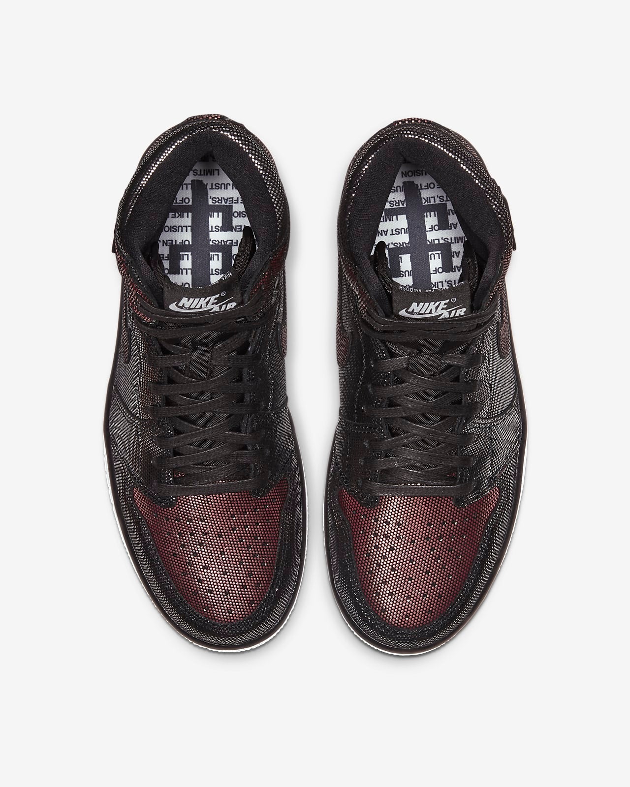Nike Air Jordan 1 Retro High Fearless Metallic "Rose Gold"