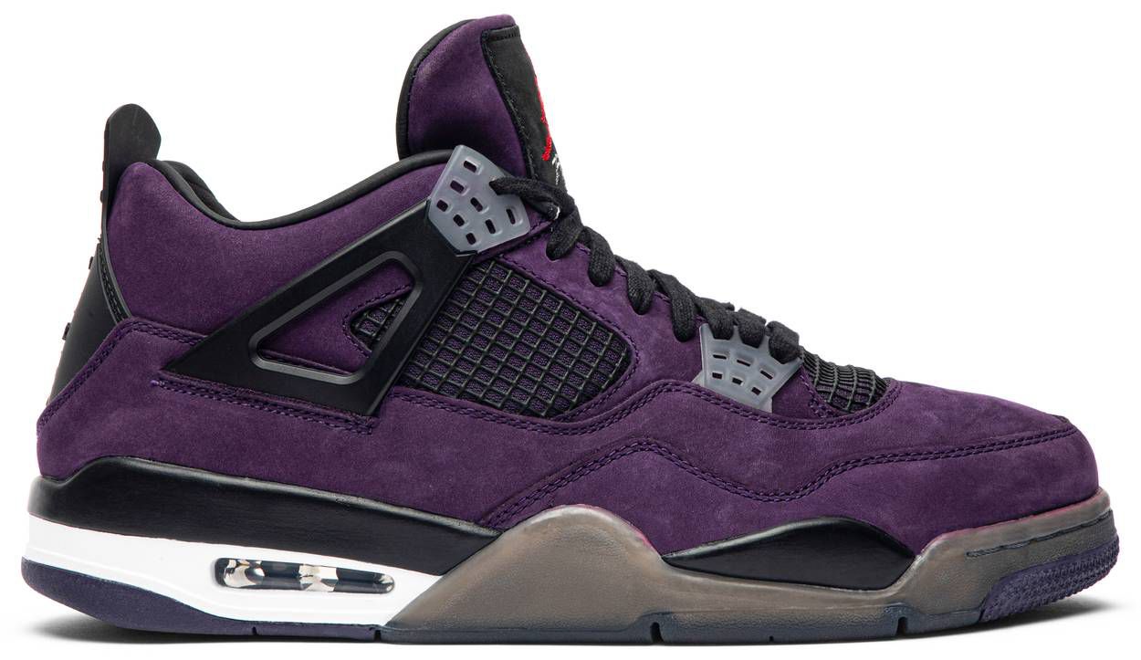 Nike Air Jordan 4 x Cactus Jack "Purple" foto 2