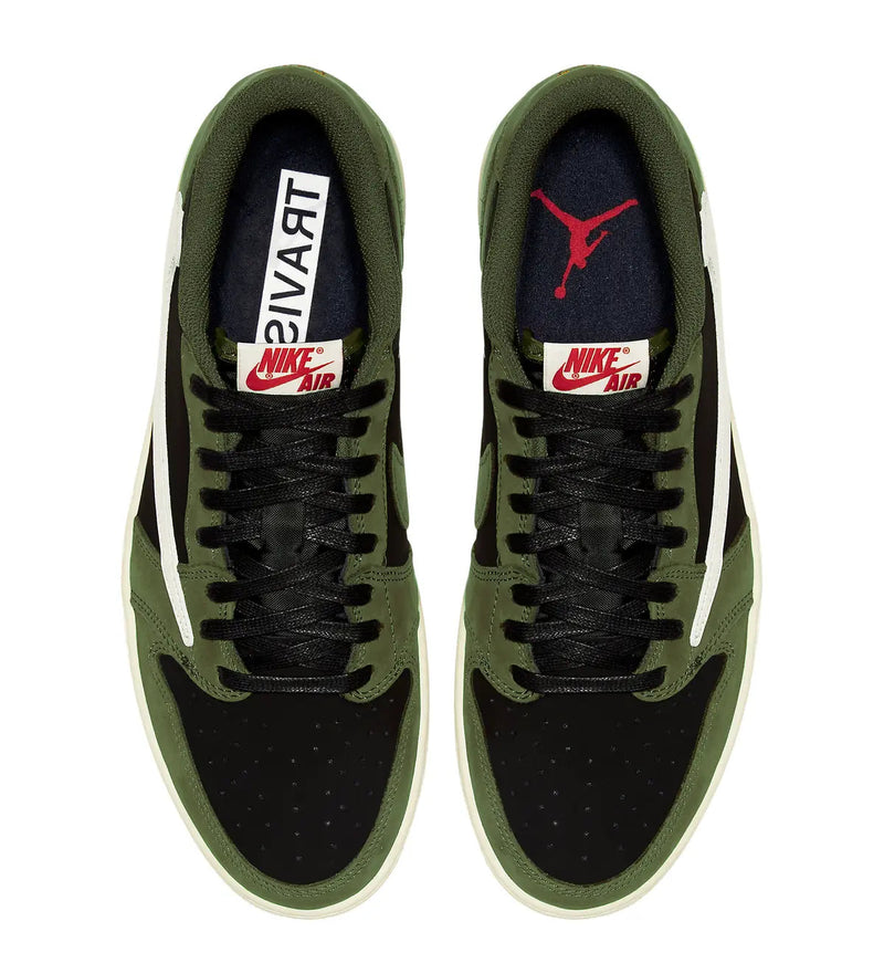 Nike Air Jordan 1 Low x Travis Scoot ''Black Olive''