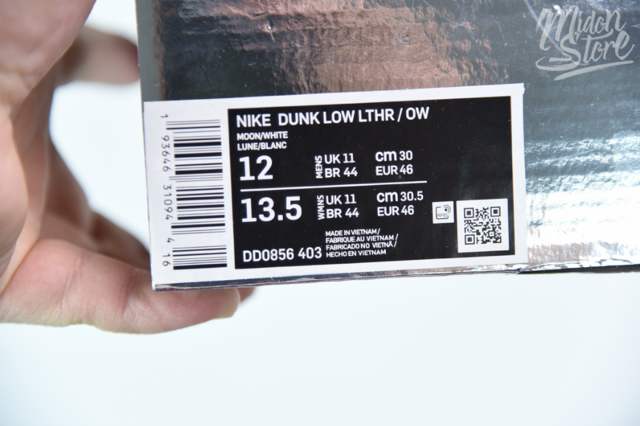 Nike SB Dunk Low x off-white 35/50