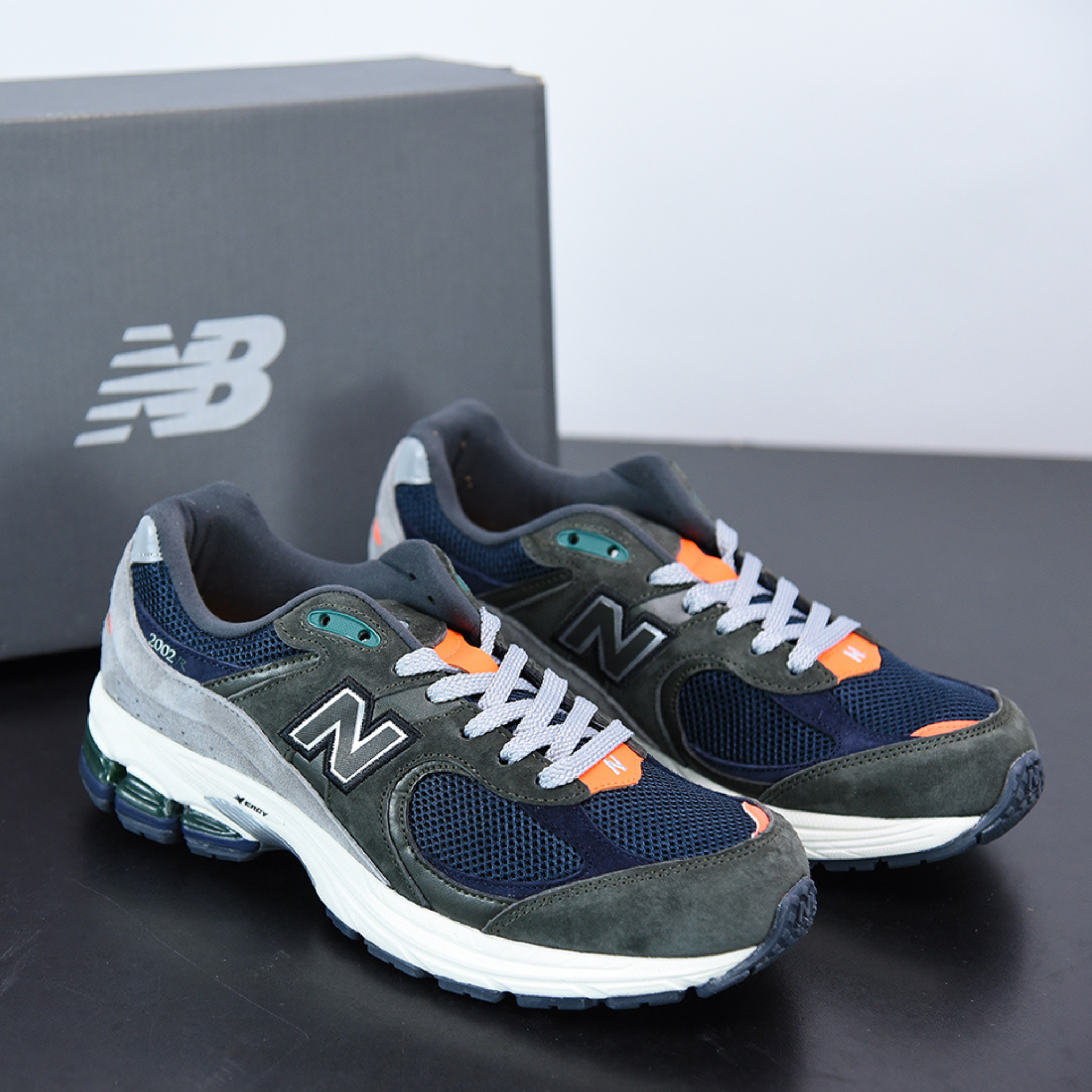 New Balance 2002R "Defense Green Natural Indigo"