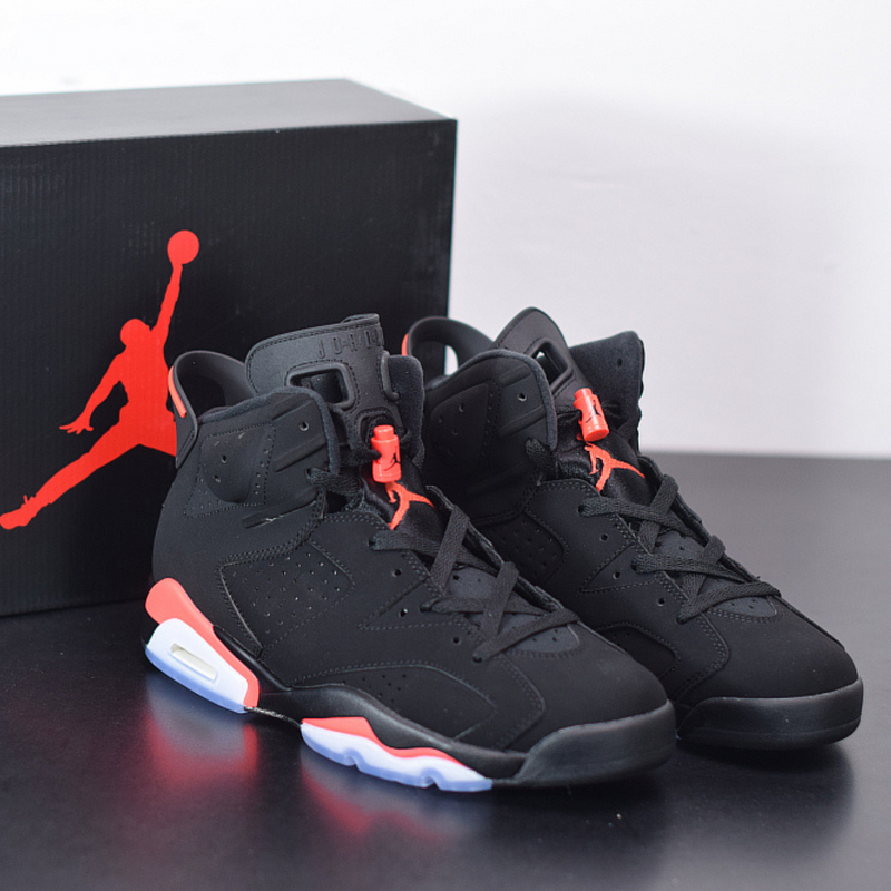 Nike air jordan 6 retro black infrared hot sale 2019