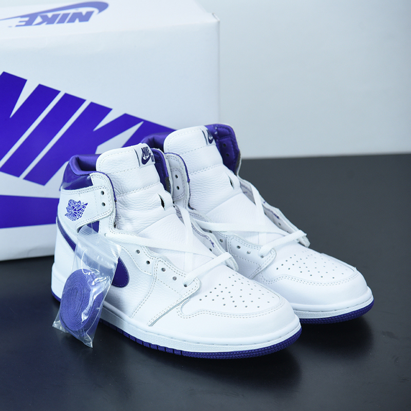 WMNS Nike Air Jordan 1 Retro High "Court Purple White"