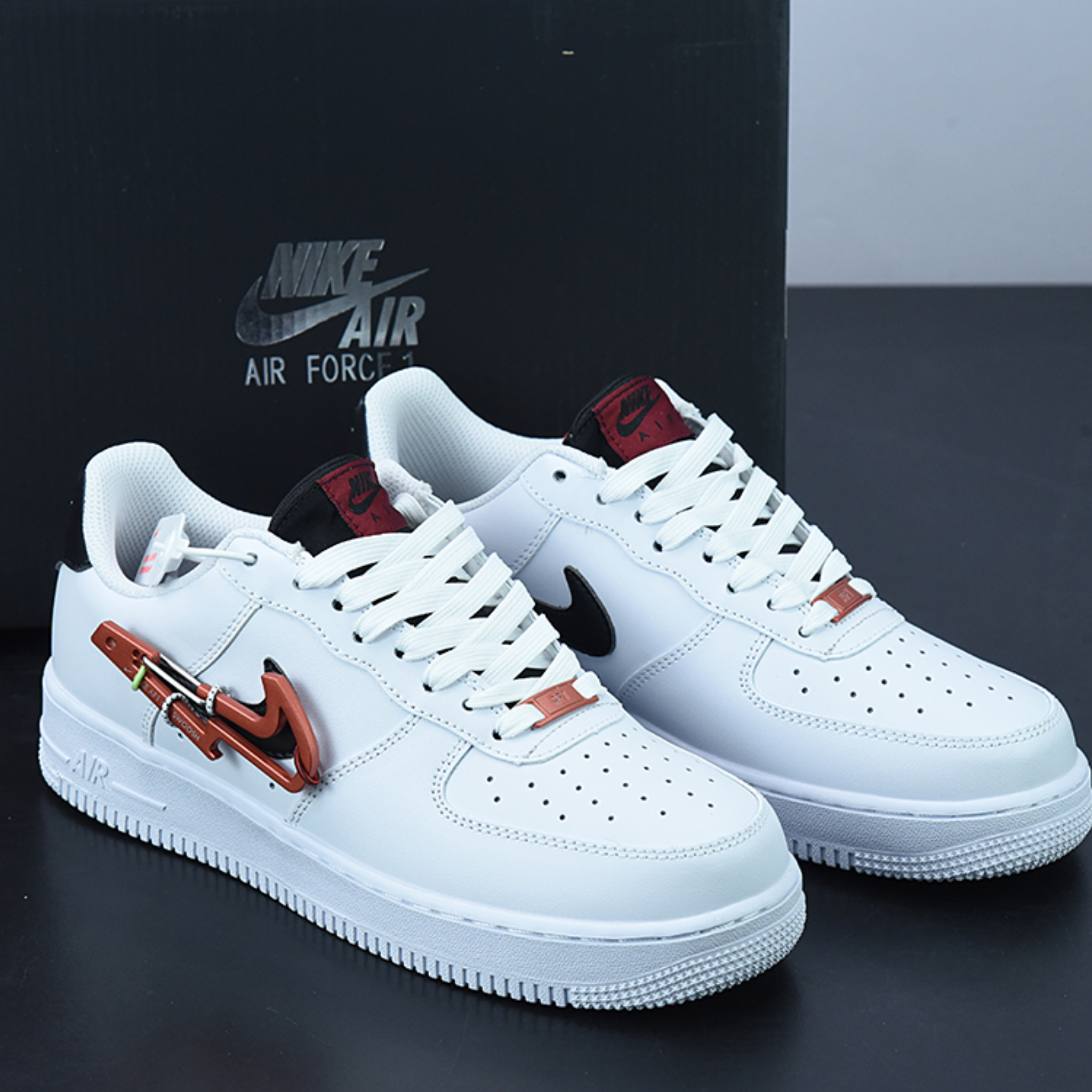 Nike Air Force 1 '07 PRM Habanero Red