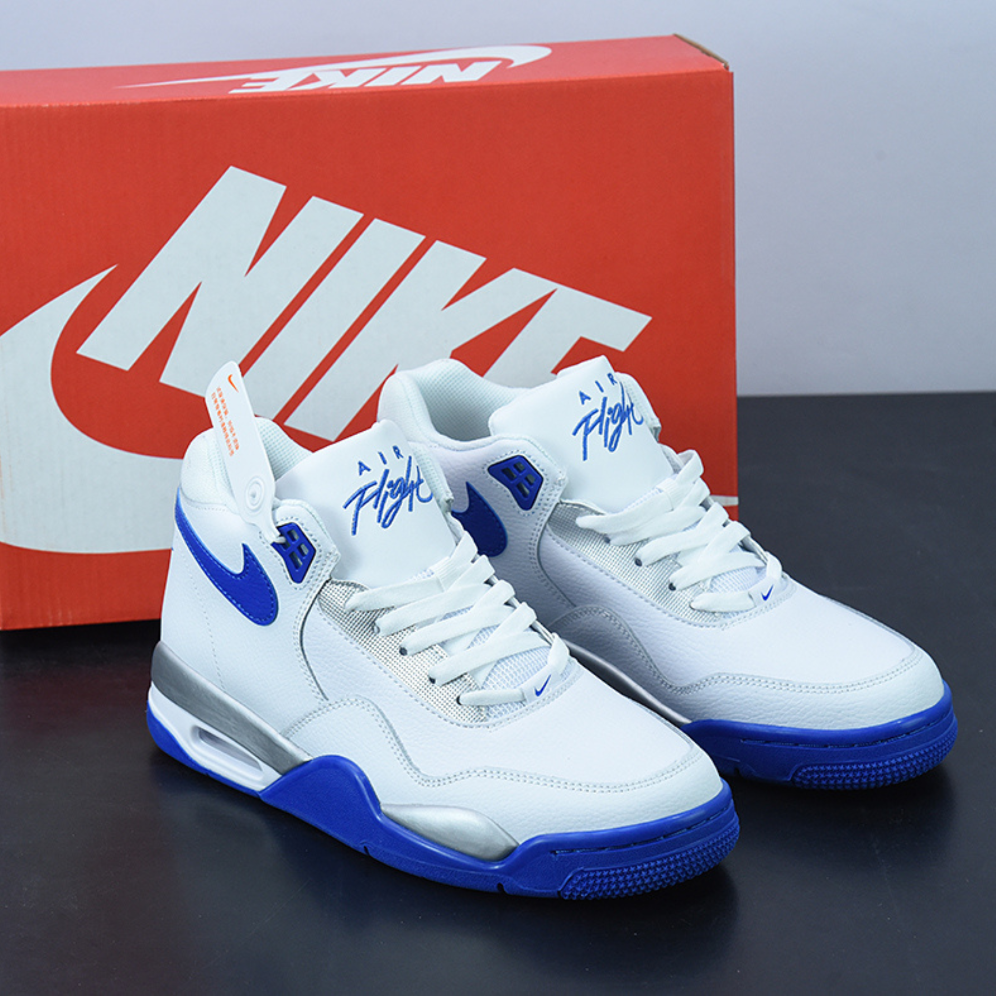 Nike Flight Legacy "White/Blue"