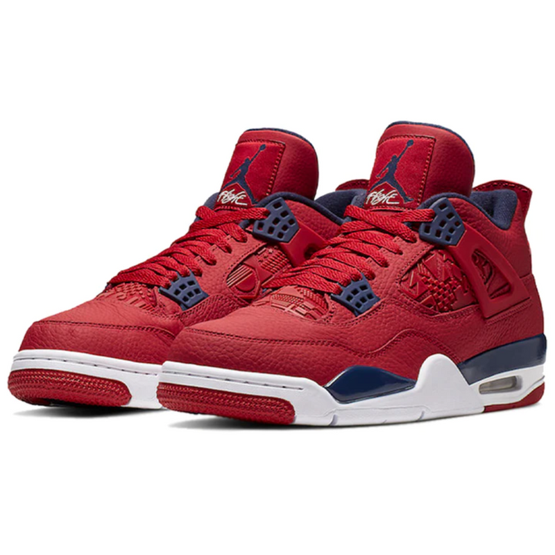 Nike air jordan on sale retro 4 red