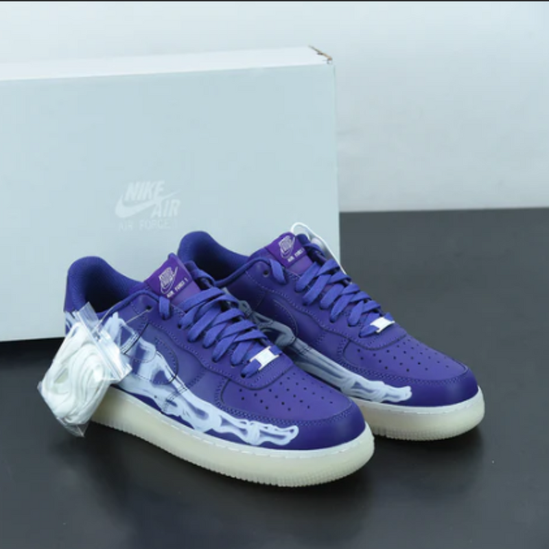 Nike Air Force 1 Low "Purple Skeleton"