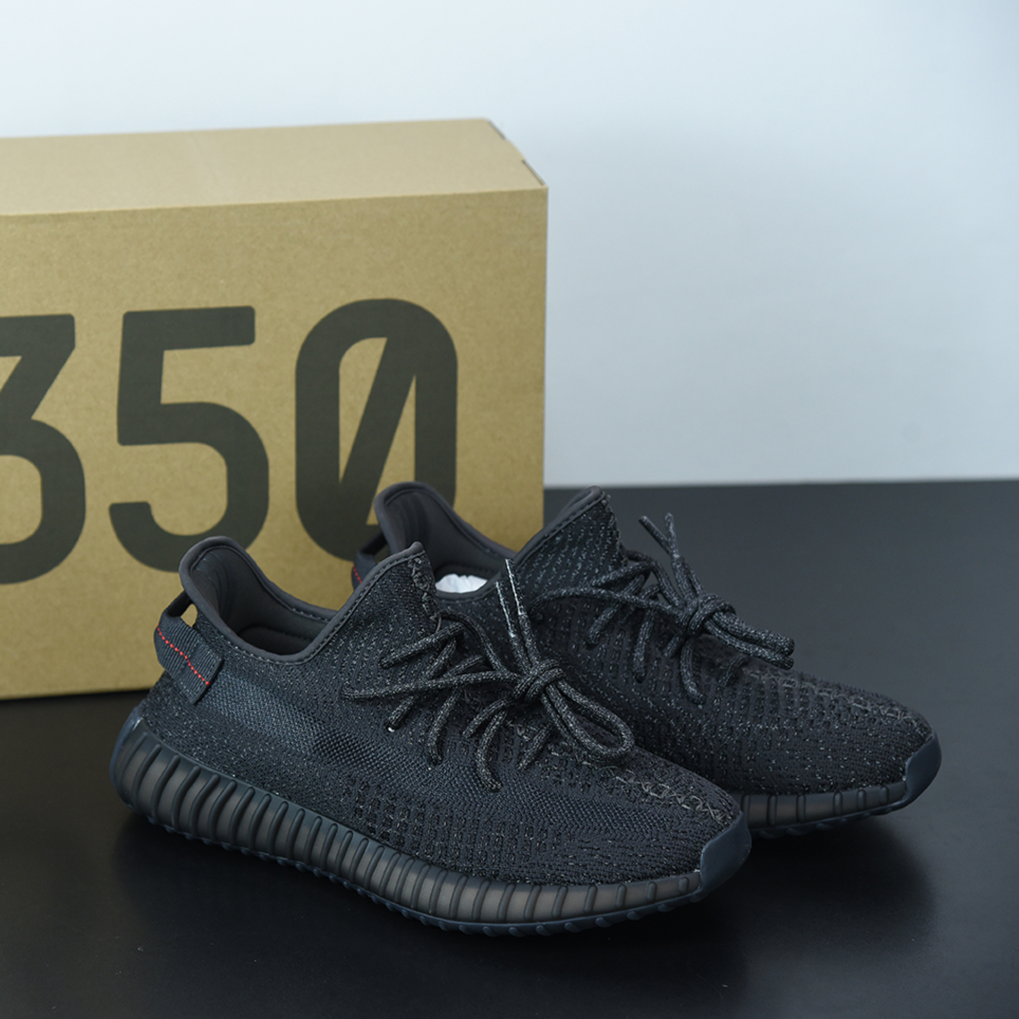 Adidas Yeezy Boost 350 V2 "Static Black"(Reflective)