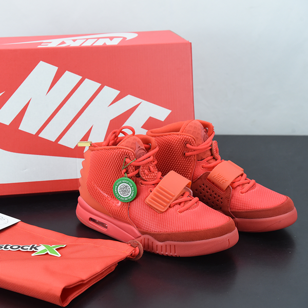 Nike red top yeezy 2