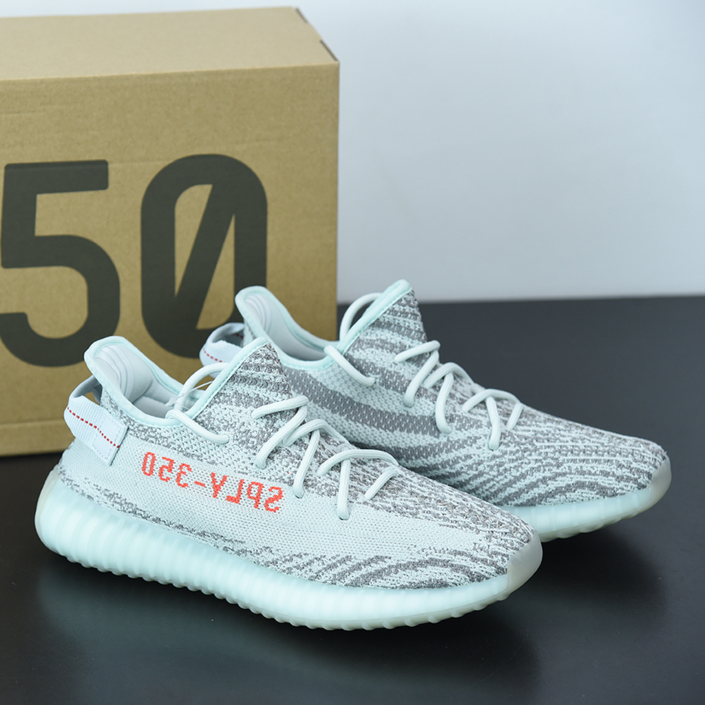 Adidas yeezy boost 350 v2 Bleu on sale homme