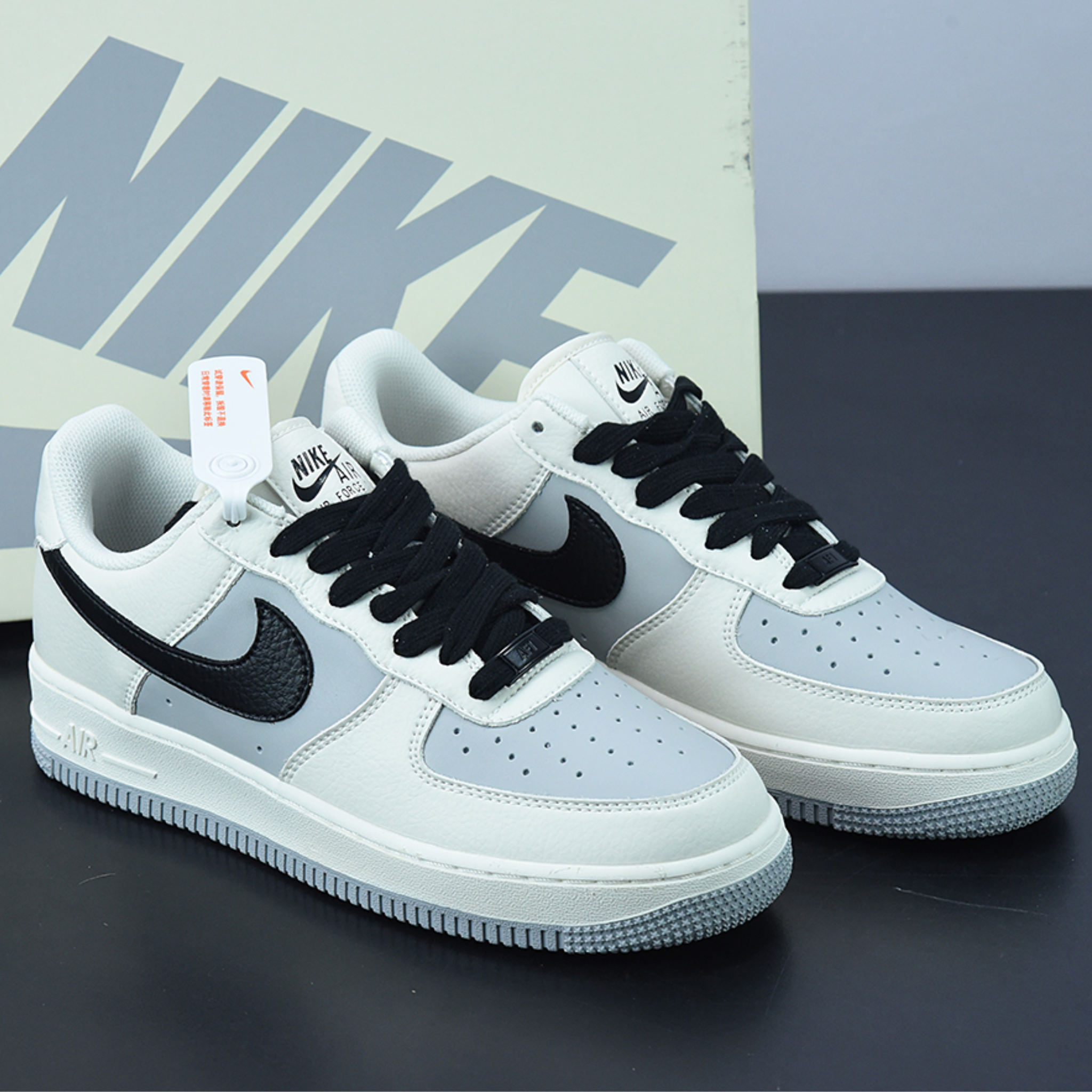 Nike Air Force 1 ´07  SU19 "Beige Grey Black"