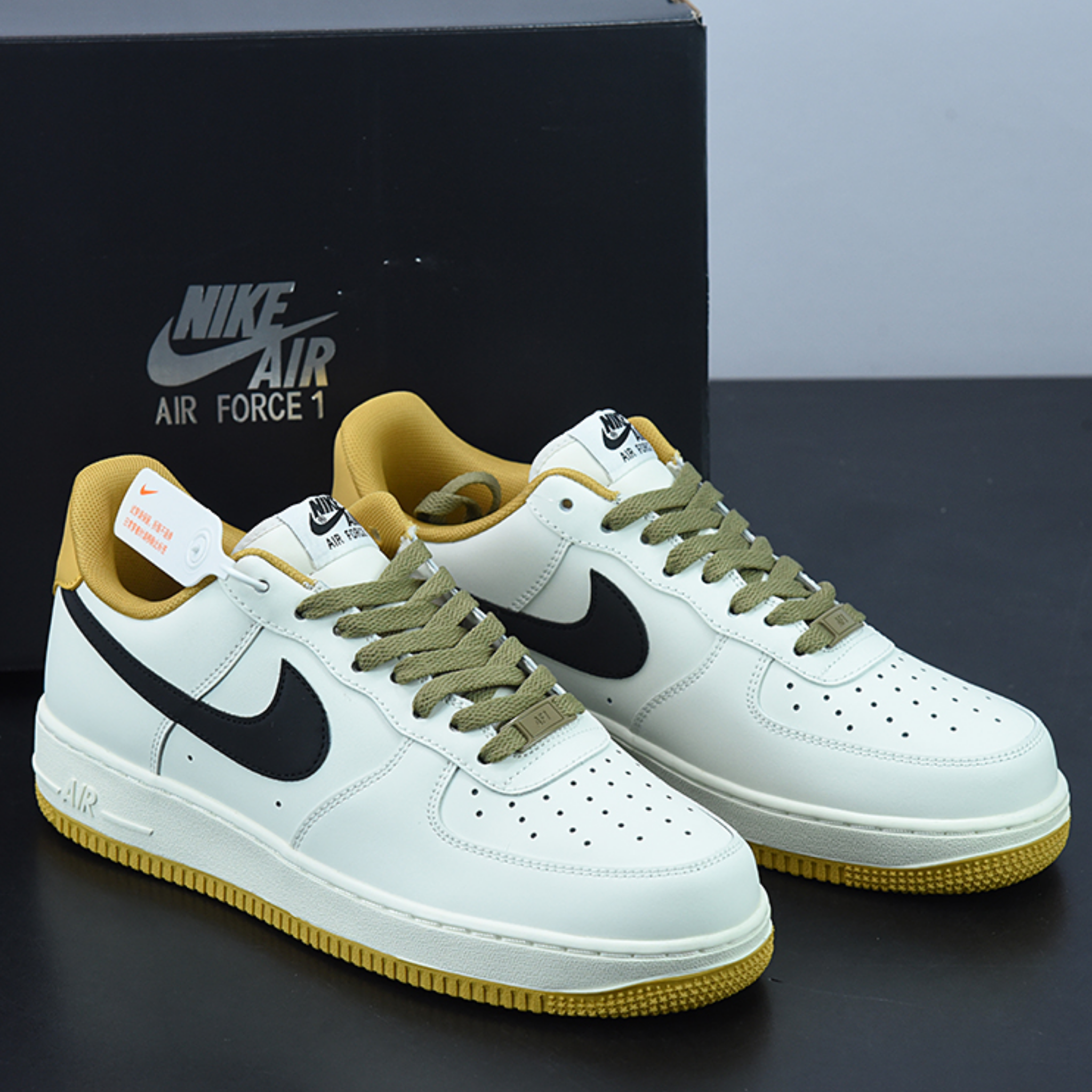 Nike Air Force 1´07 "Beige/Yellow"