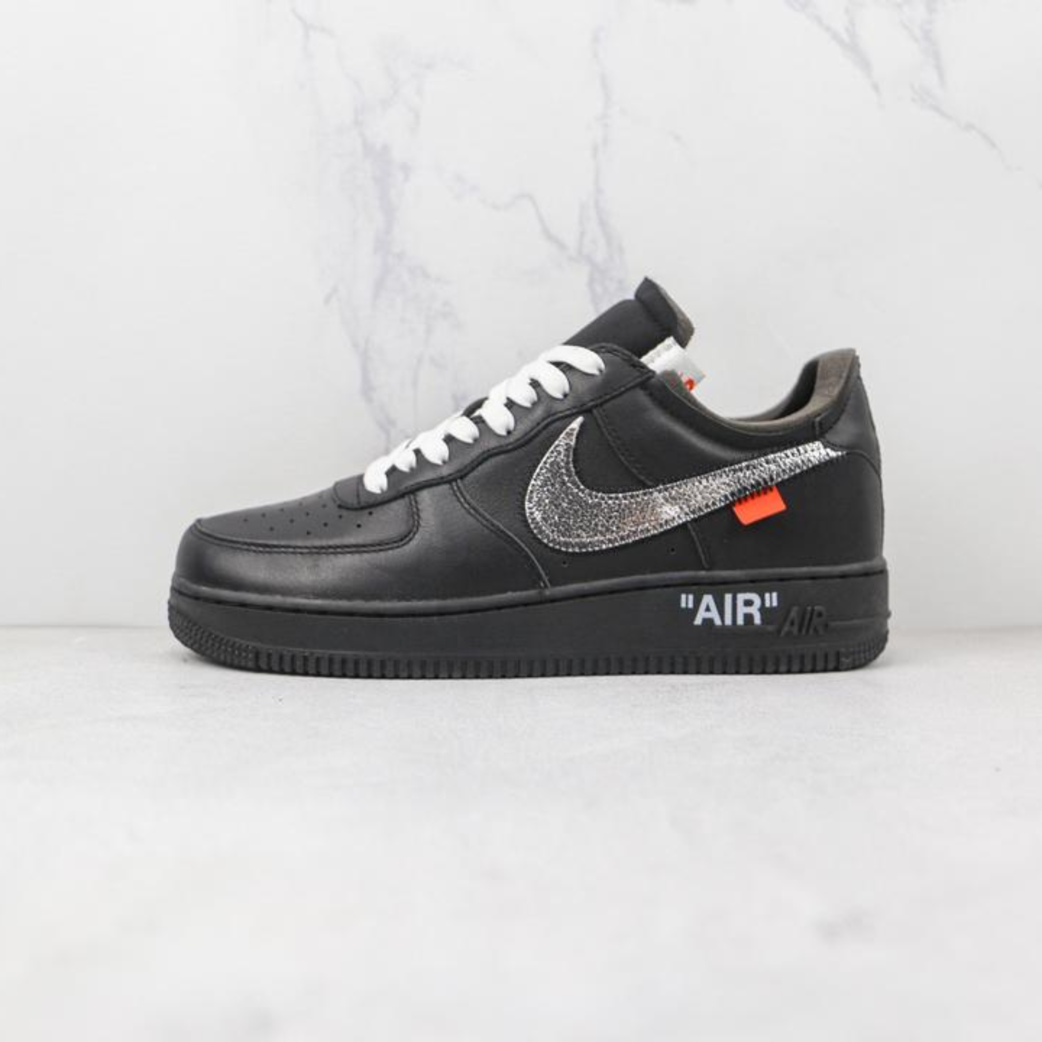 Off-White x Nike Air Force 1 "MCA Black"