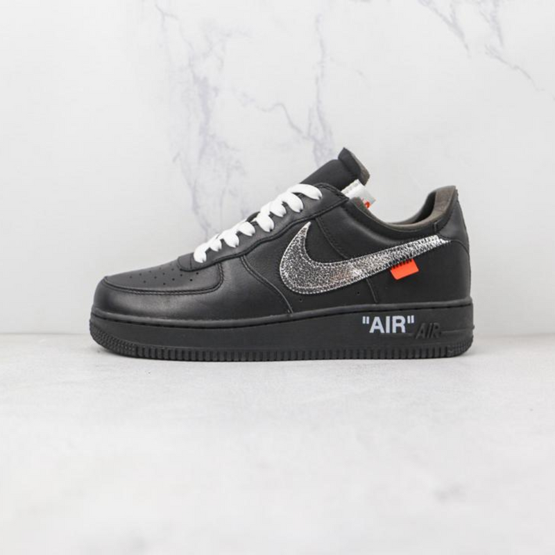 Nike off white top air force 1 black