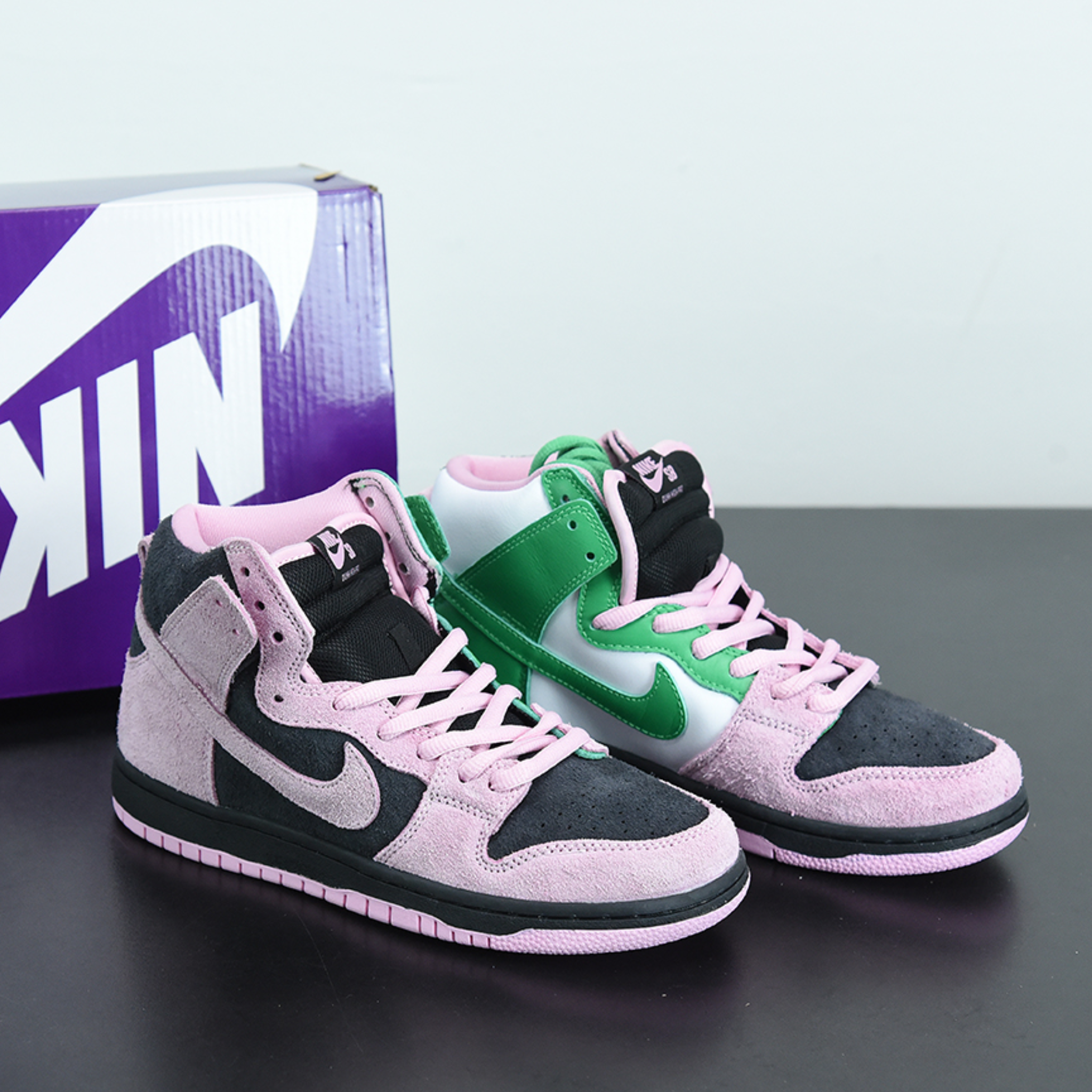 Nike SB Dunk High "Invert Celtics"