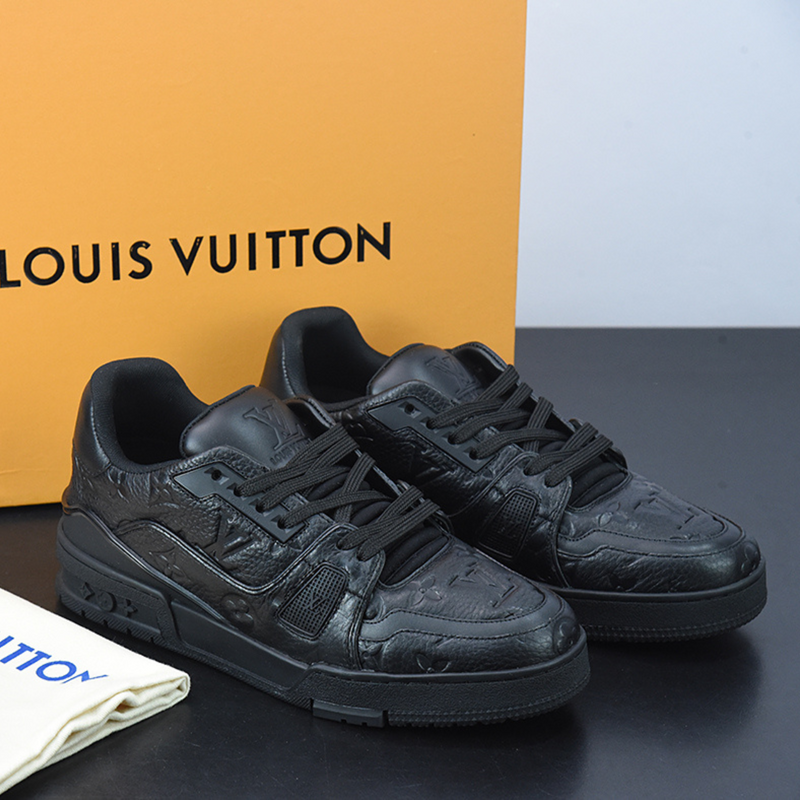Louis Vuitton Trainer "Black Monogram"