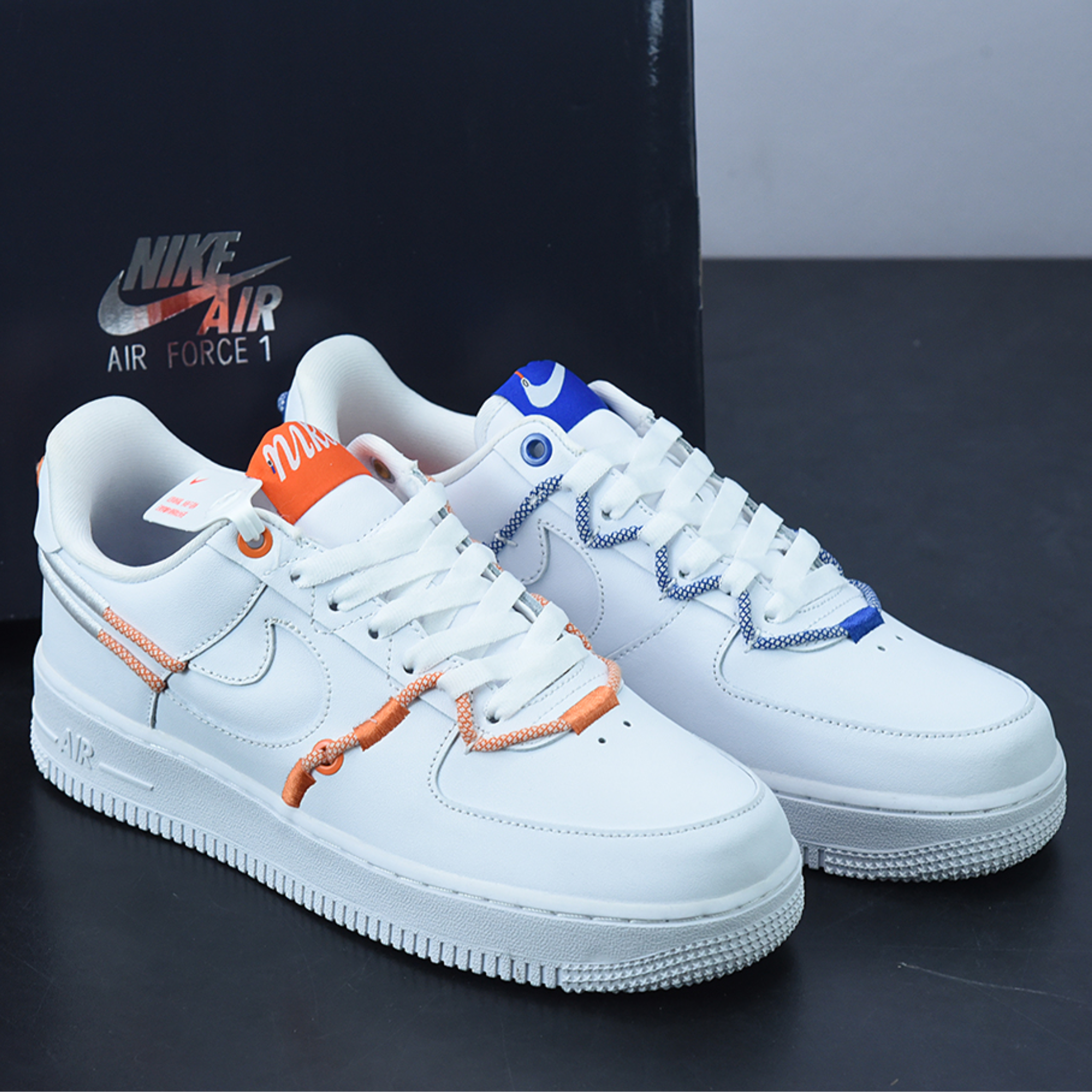 WMNS Nike Air Force 1 ´07 LX "Orange/Blue"