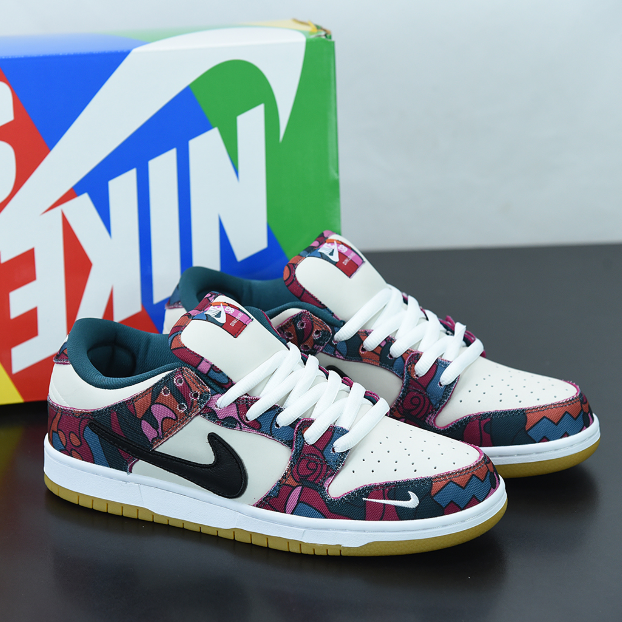 Parra x Nike SB Dunk Low Pro "Abstract Art"