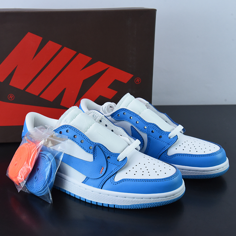 Nike Air Jordan 1 Low "White/Blue"