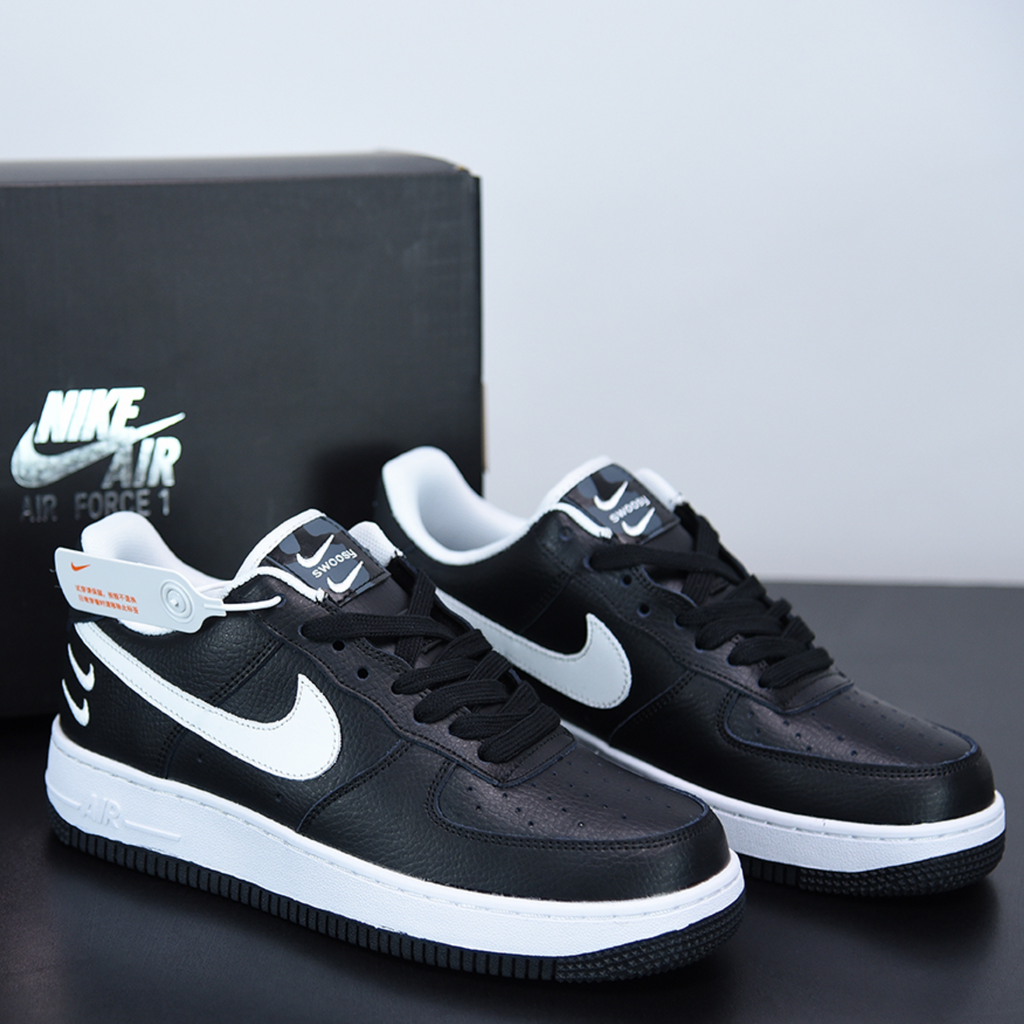 Nike af 1 sales black and white