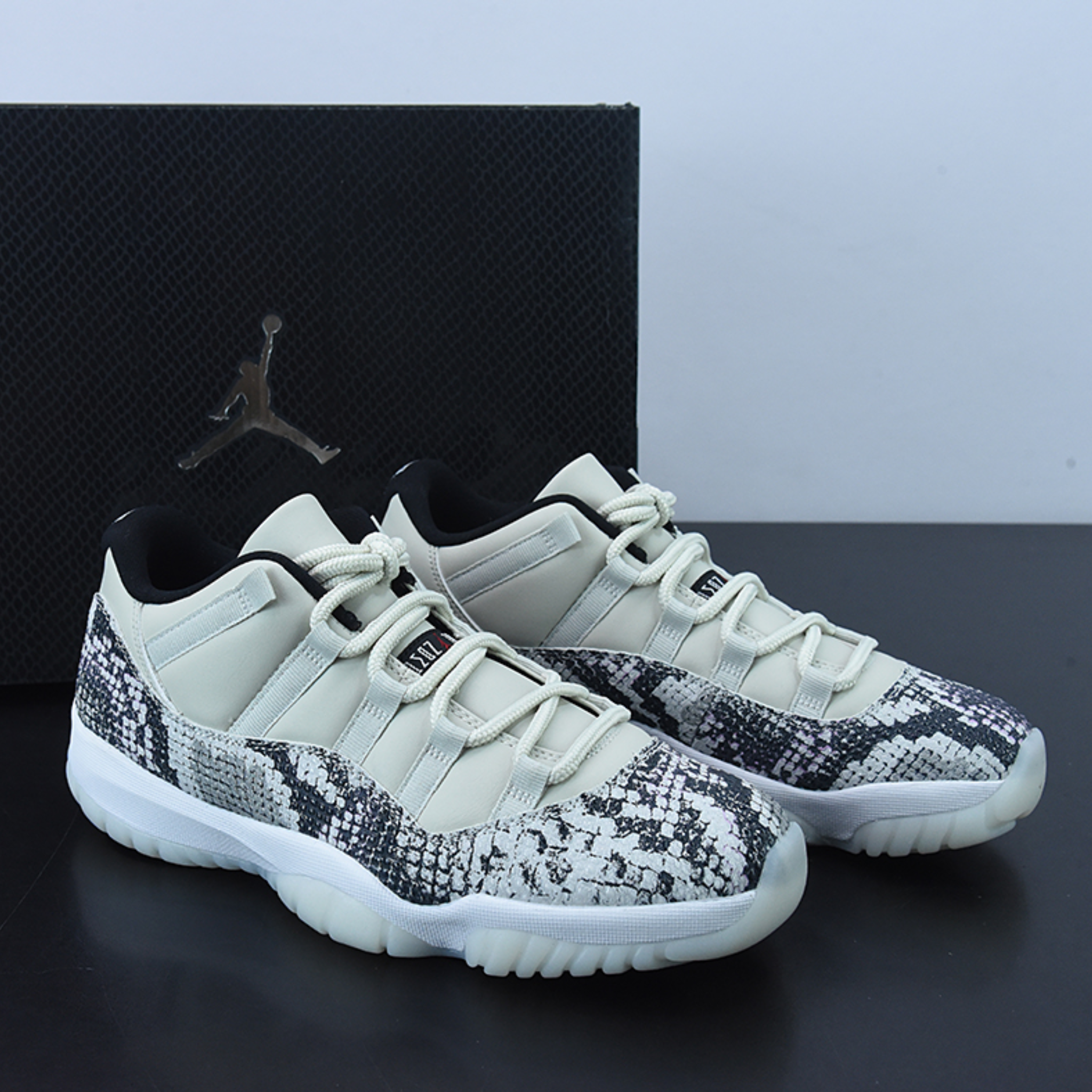 Nike Air Jordan 11 Retro Low "Snake Light Bone"