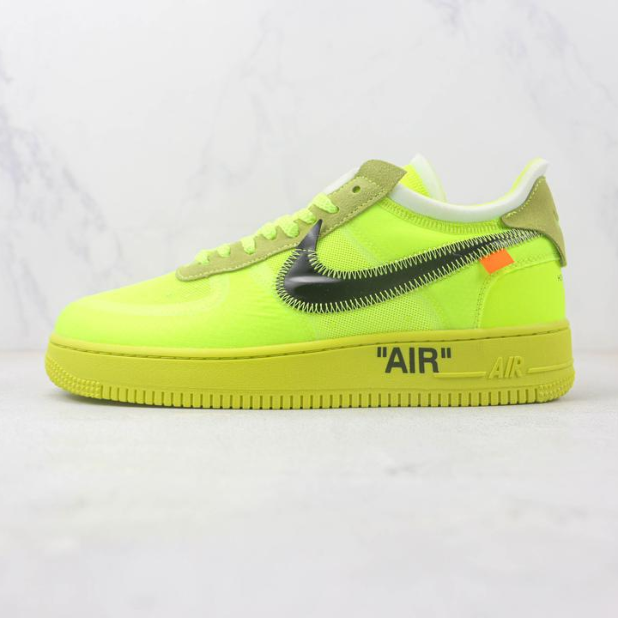 Off-White x Nike Air Force 1 "Volt"