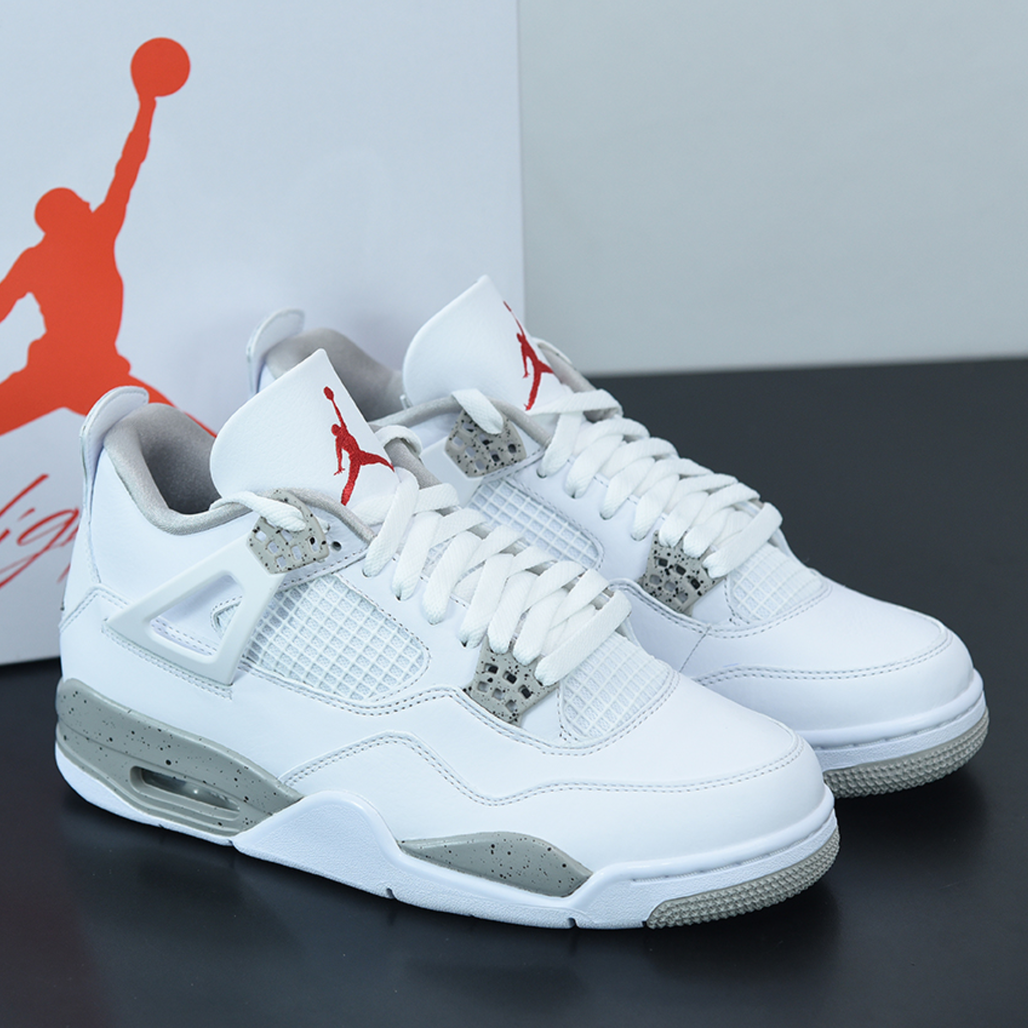 Nike Air Jordan 4 Retro "White Oreo"