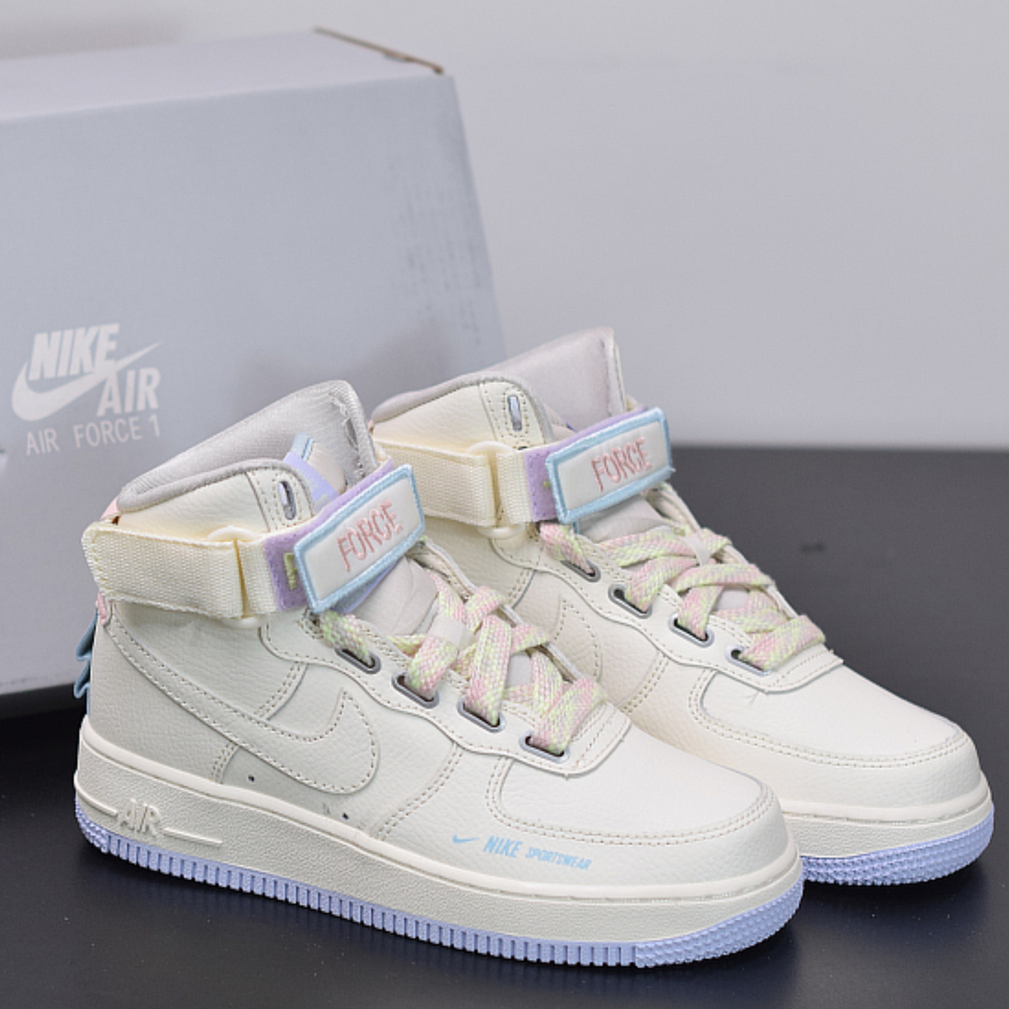 Nike Air Force 1 High Utility "Lavender Mist Voile"