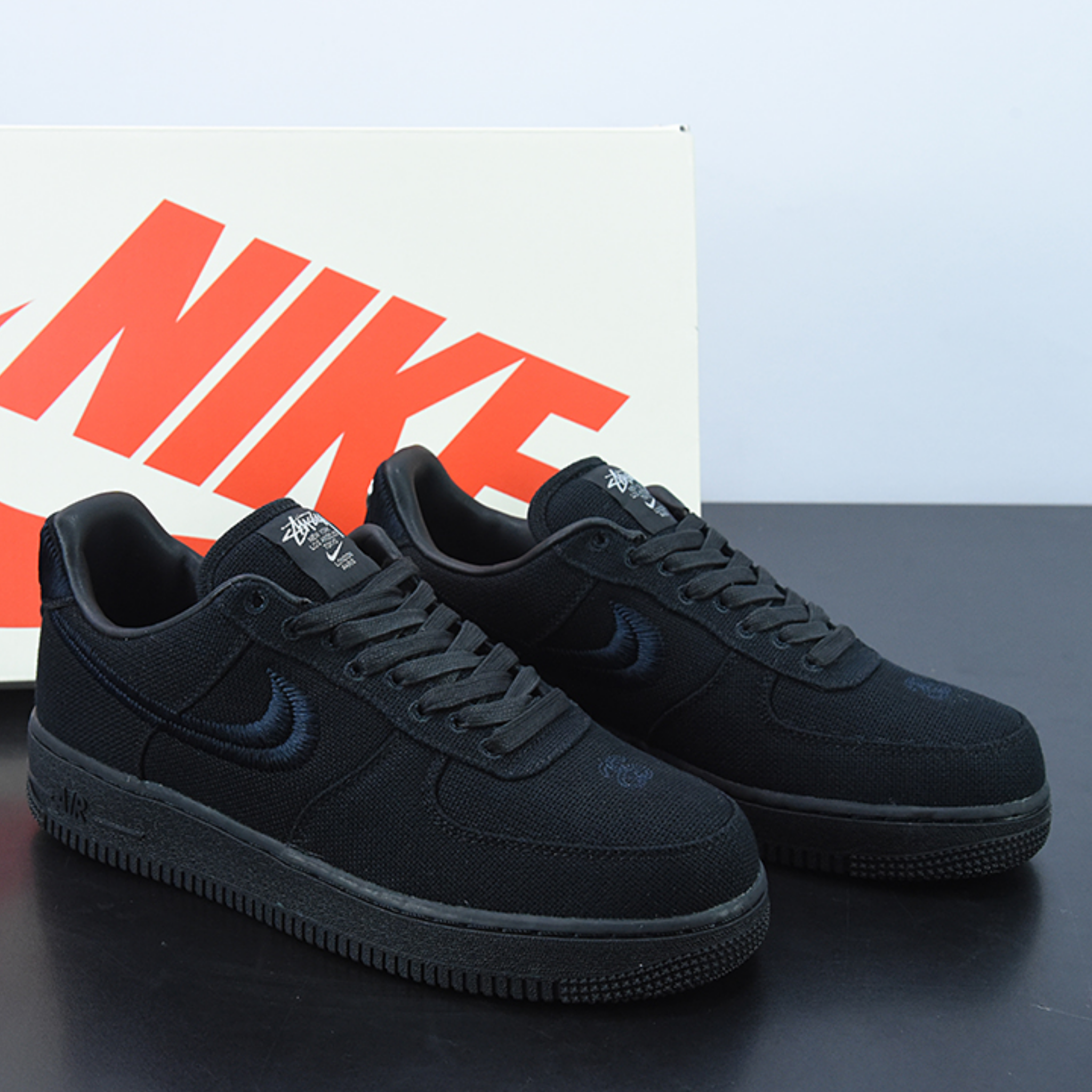 Nike Air Force 1 Low x Stussy "Preto"