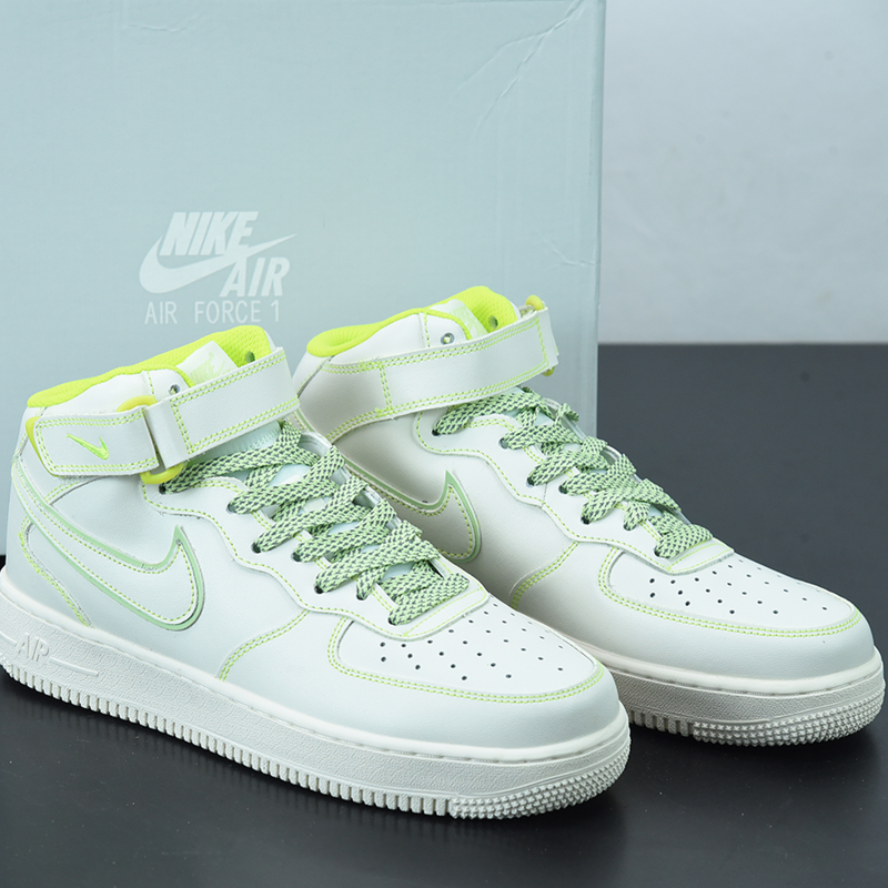 Nike Air Force 1 ´07 Mid "Flourescent Green"