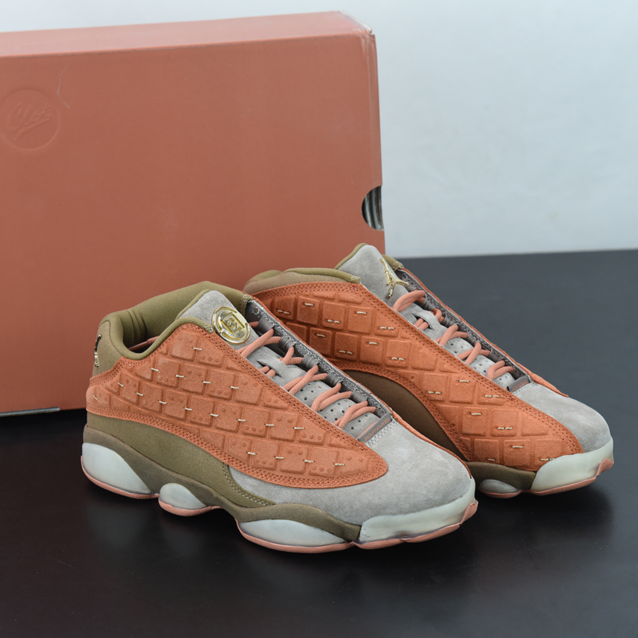 Nike Air Jordan 13 Retro Low "CLOT Sepia Stone"