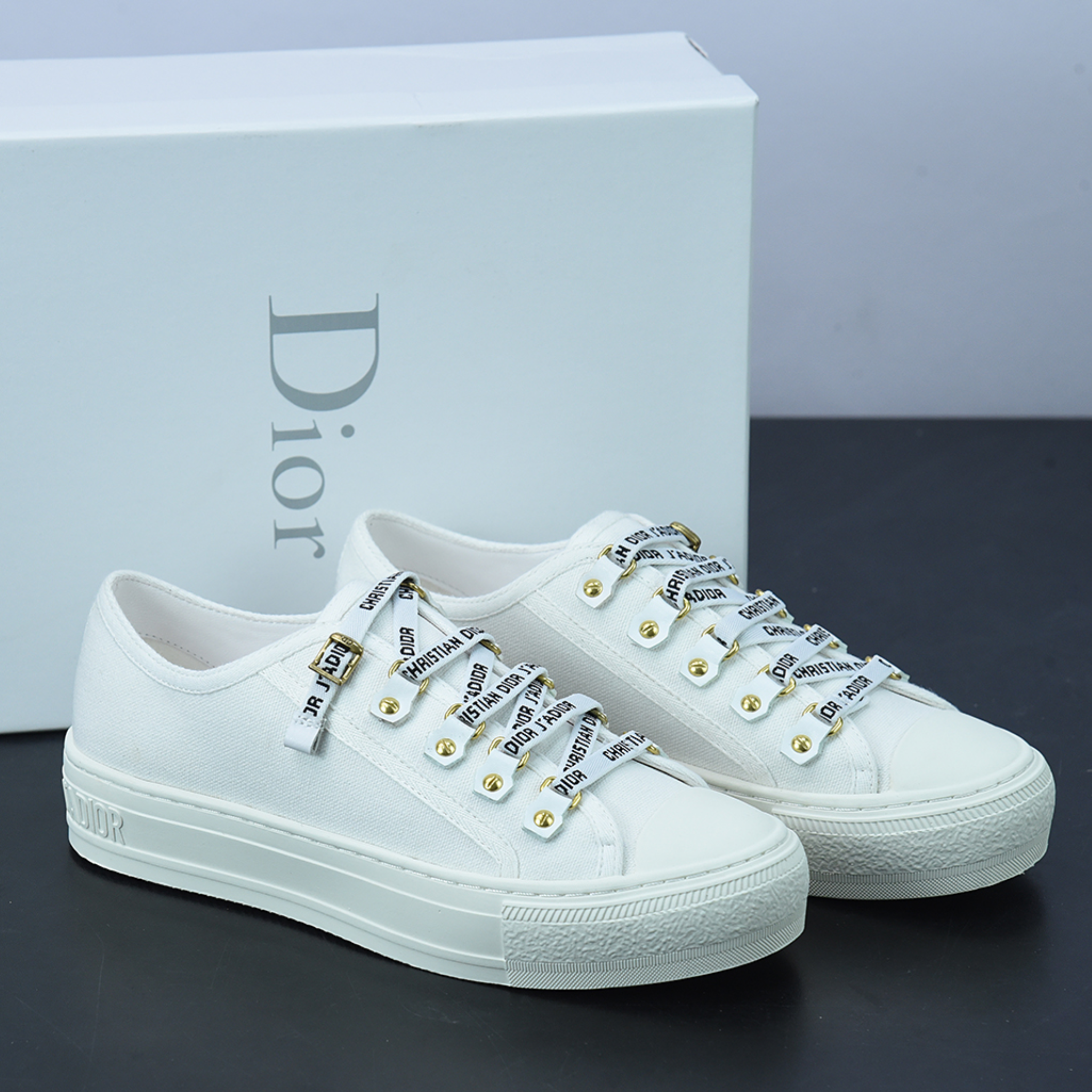 Dior Walk'N Dior Low Top Sneaker "White"