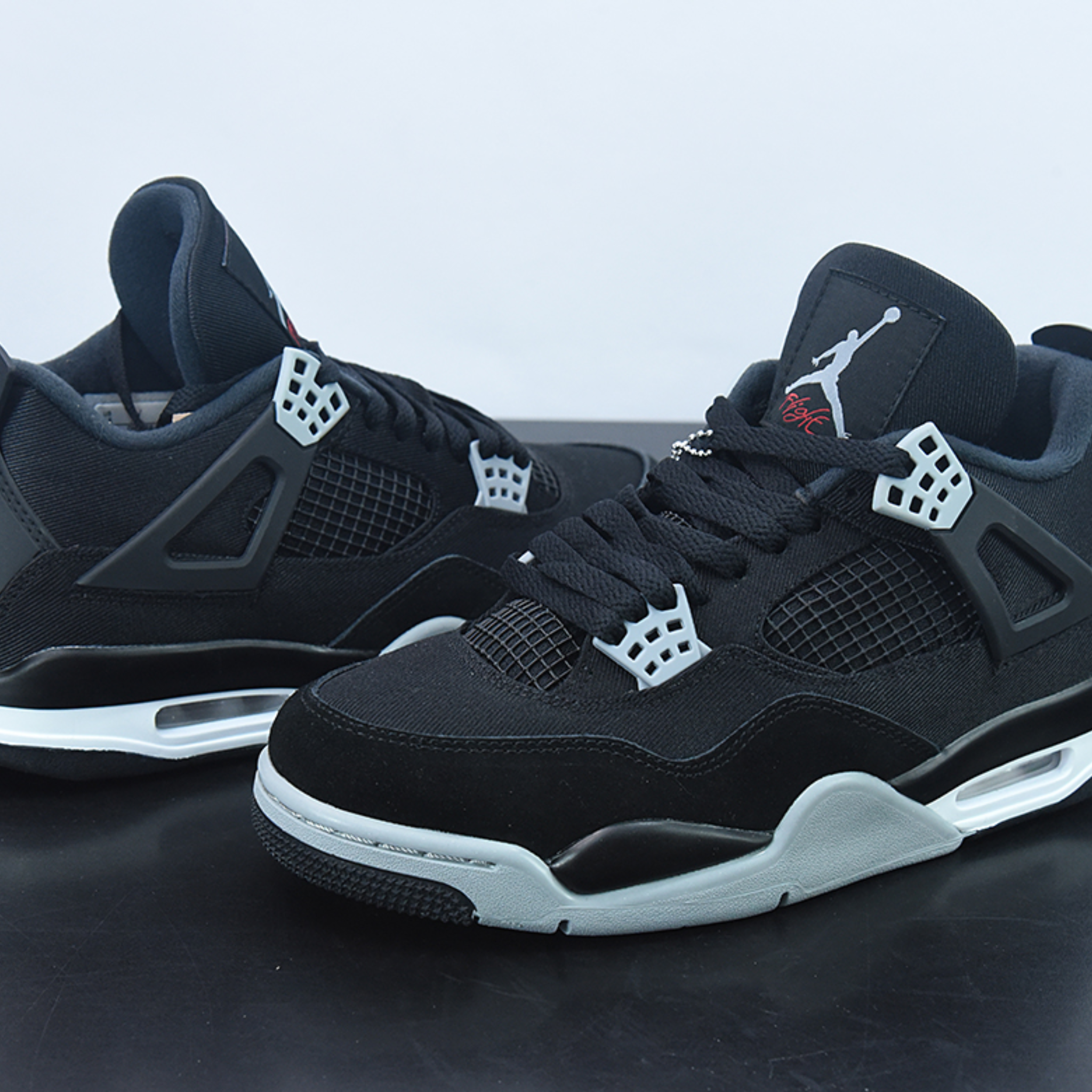 Nike Air Jordan 4 SE Black Canvas