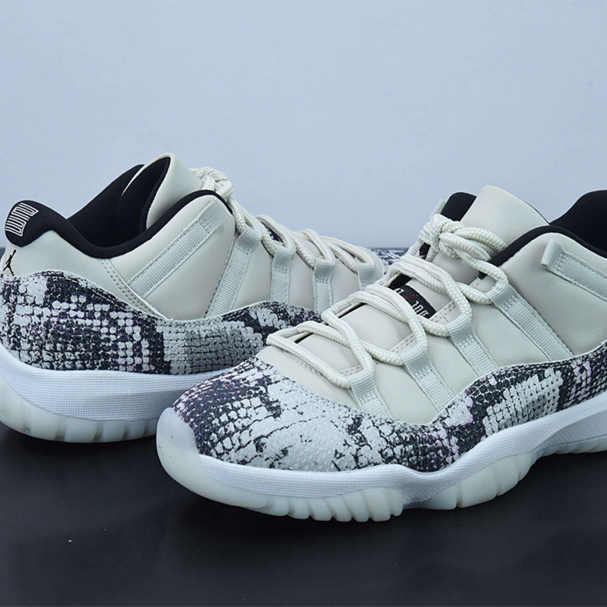 Nike Air Jordan 11 Retro Low "Snake Light Bone"