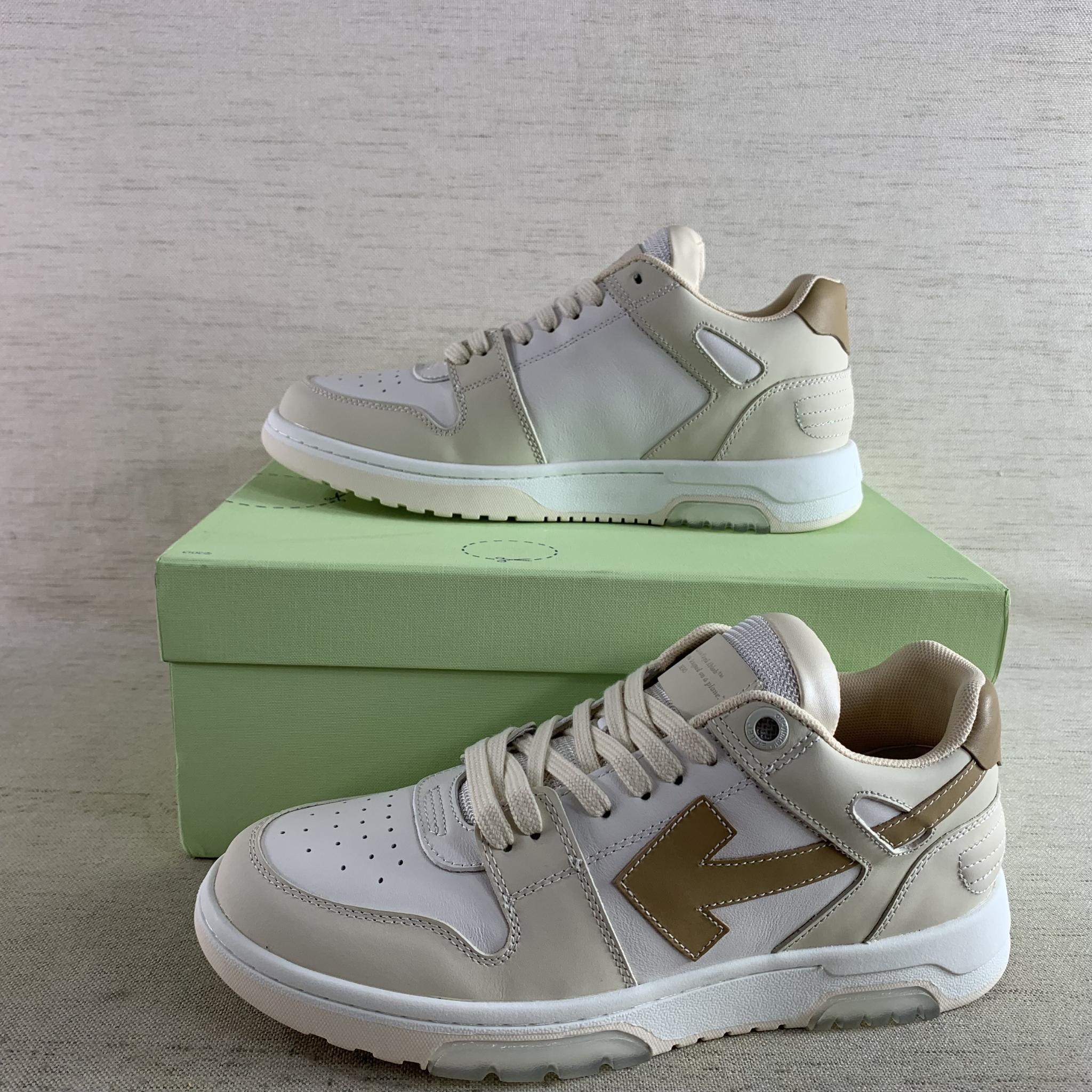 Off White Shoes "White/Beige"