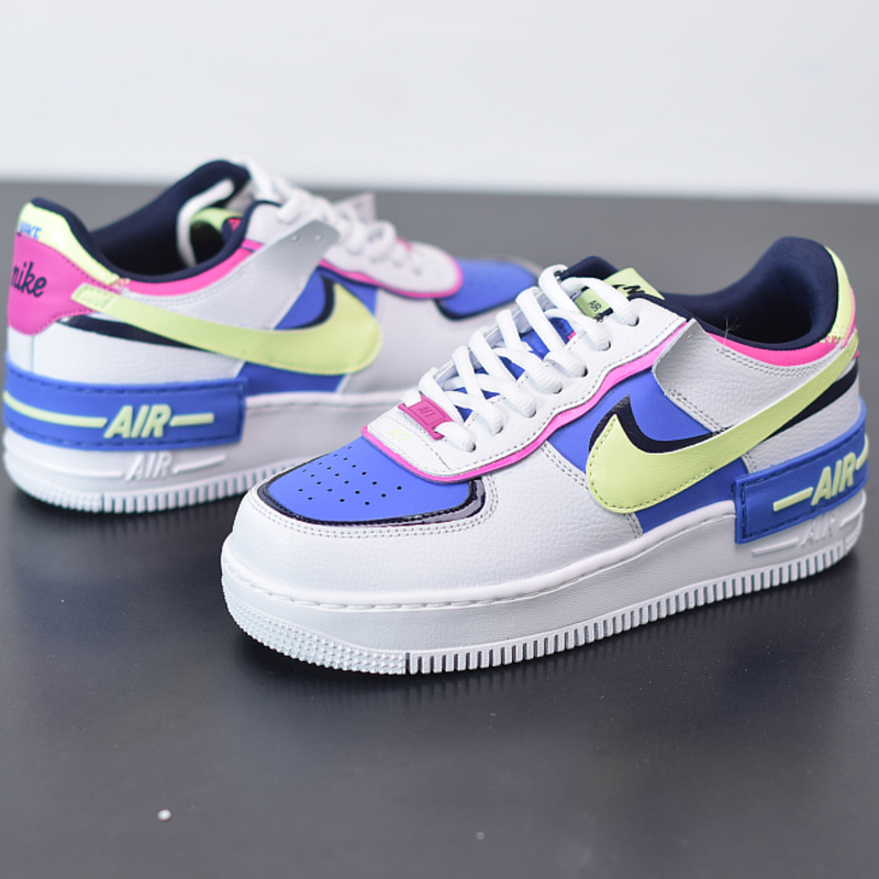 Nike Air Force 1 Shadow "Barely Volt Sapphire"