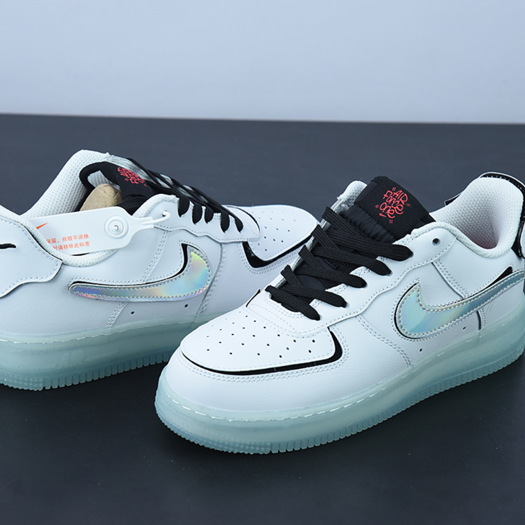 Multi coloured hot sale air force 1